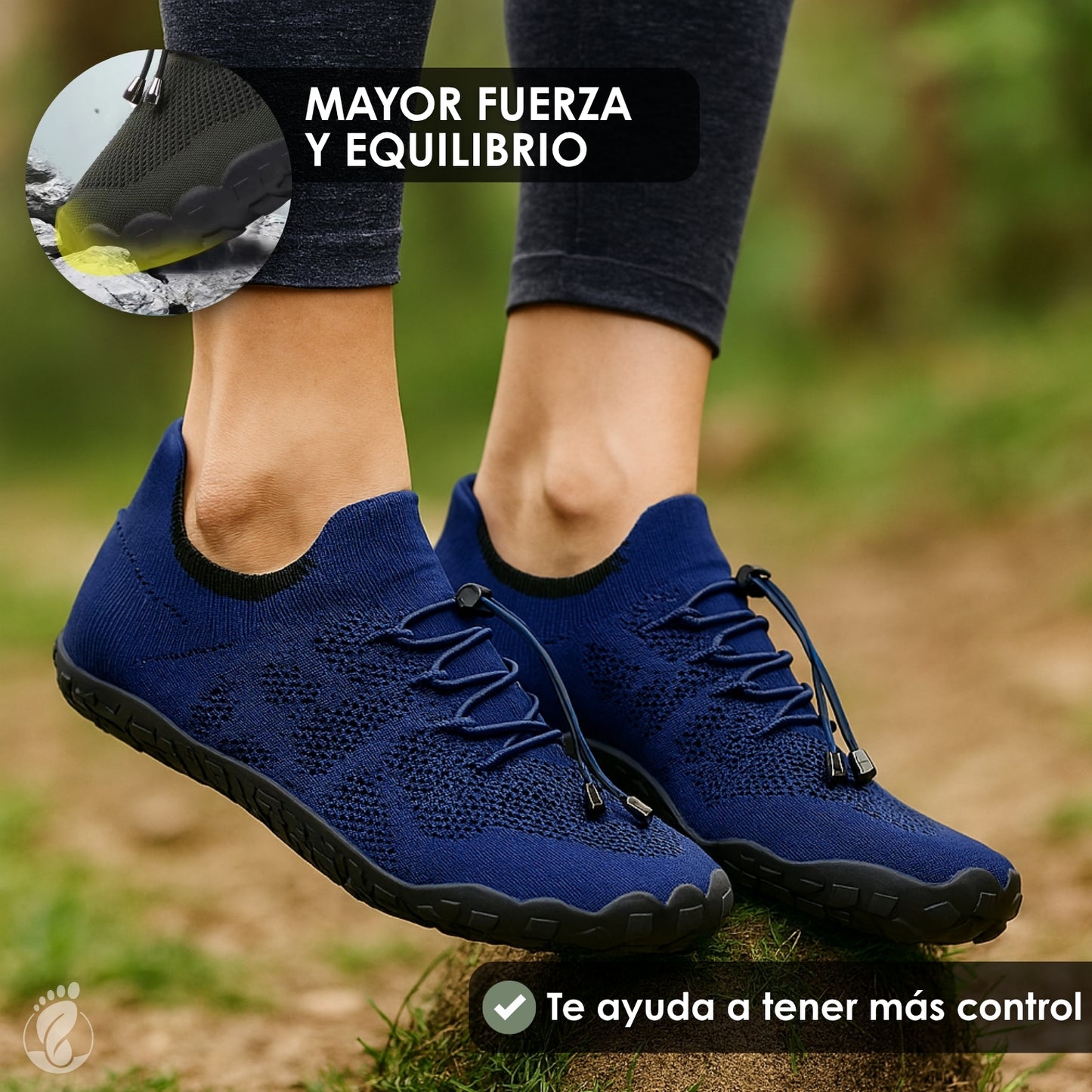 Eje Ligero – Zapatos Barefoot (Unisex) – Minimal – Ágil – Natural
