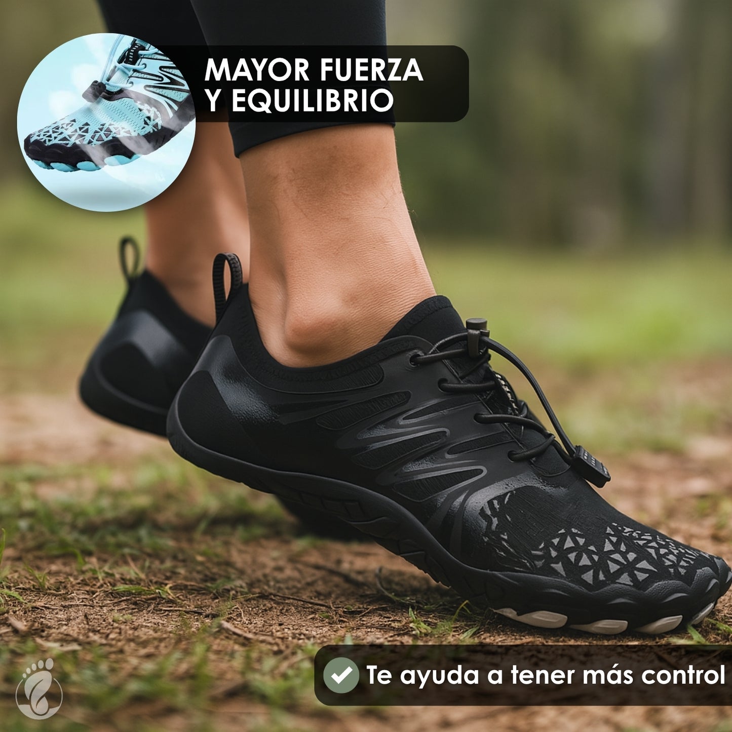 Brava Eje – Zapatos Barefoot (Unisex) – Ligero – Flexible – Ágil