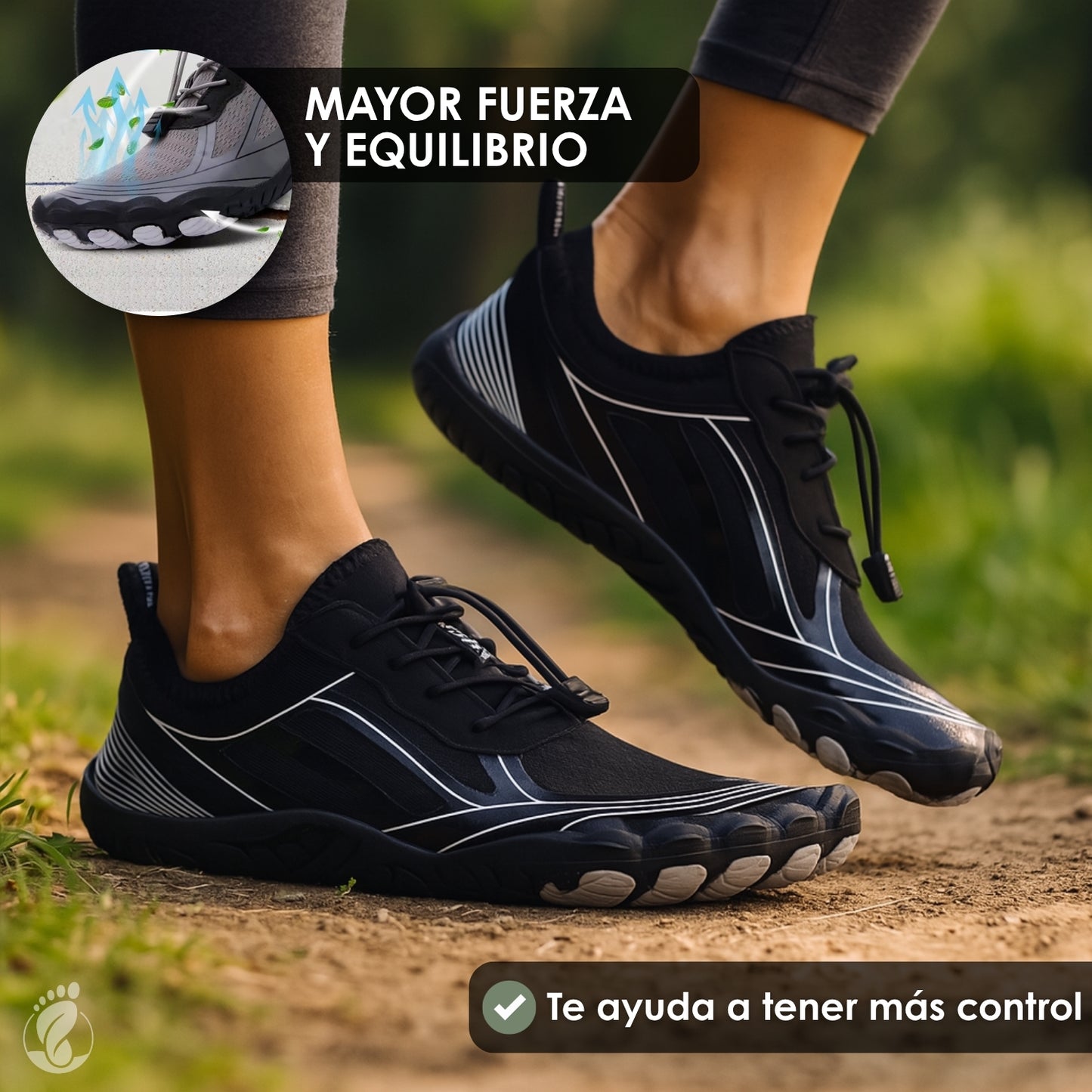Senda Raíz – Zapatos Estilo Barefoot Unisex – Diseño Cómodo, Dinámico y Ligero