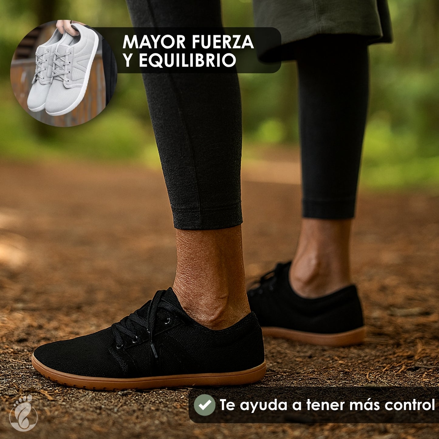 Erran Claro – Zapatos Estilo Barefoot Unisex – Diseño Amplio, Ligero y Estable
