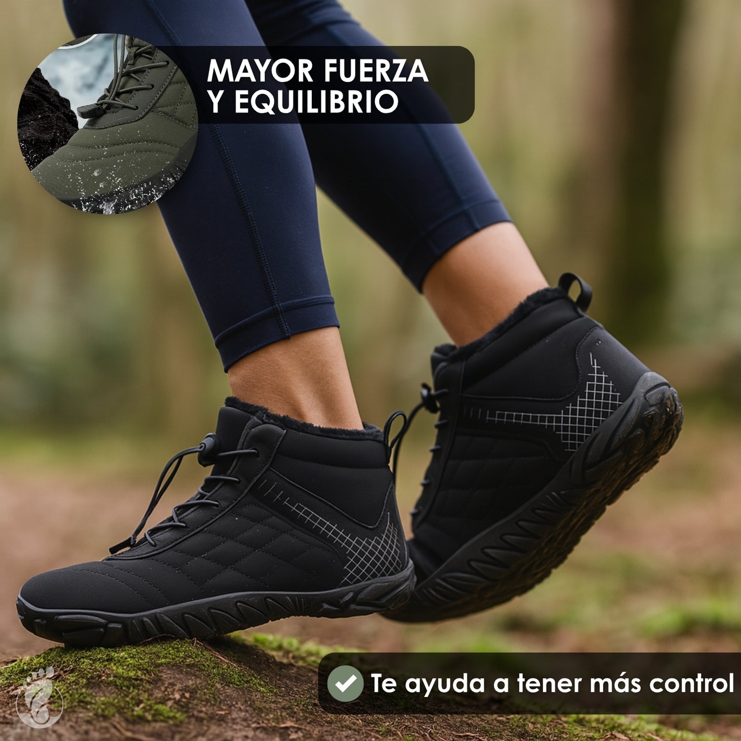 Brava Sereno – Zapatos Barefoot (Unisex) – Térmico – Flexible – Antideslizante