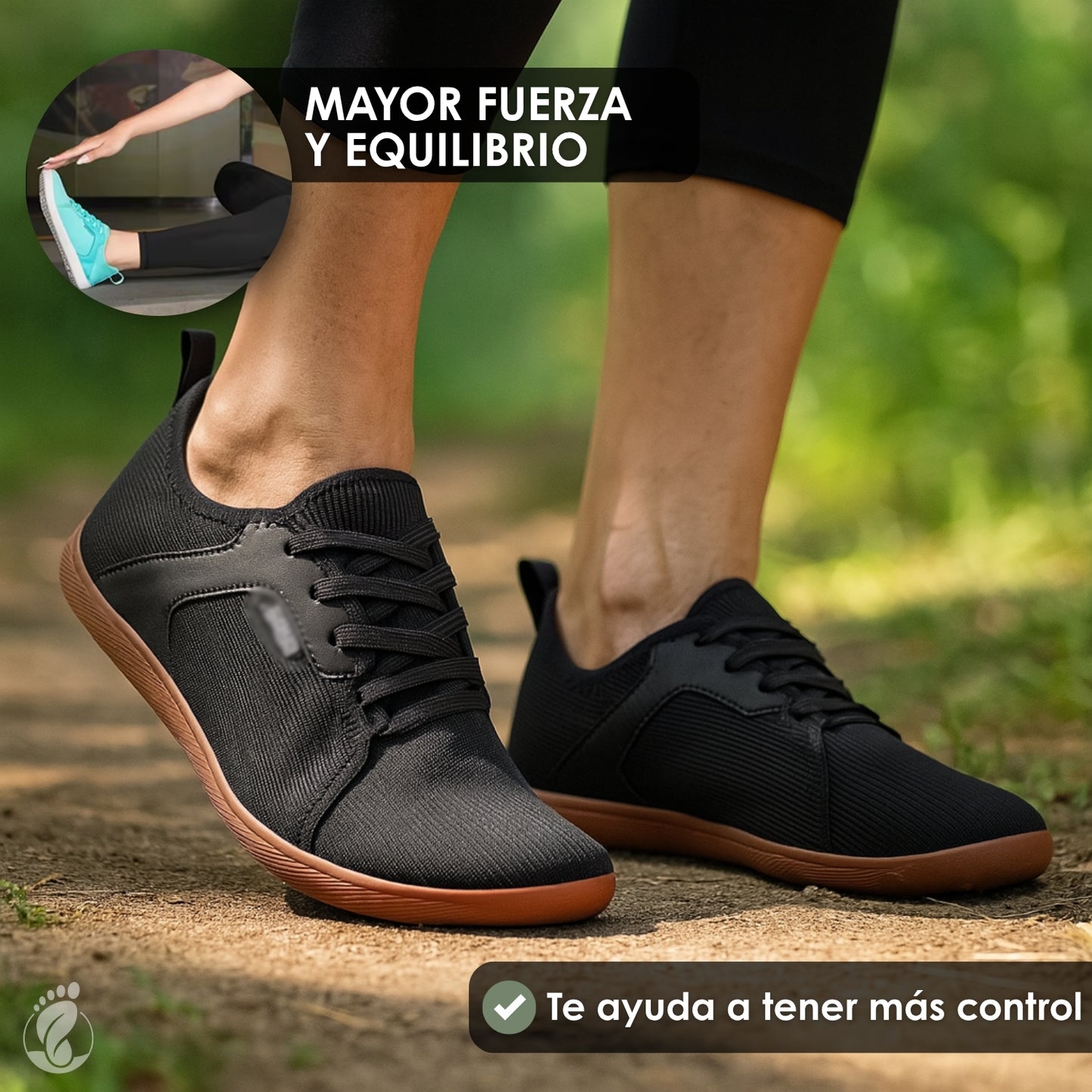 Eje Natural – Zapatos Estilo Barefoot Unisex – Diseño Flexible, Ligero y Estable