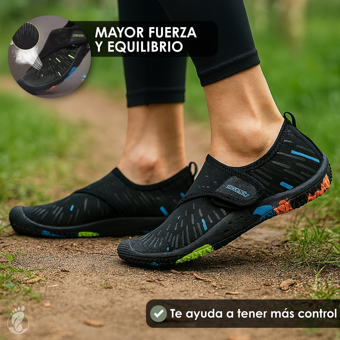 Erran Claro – Zapatos Barefoot (Unisex) – Ligero – Flexible – Natural