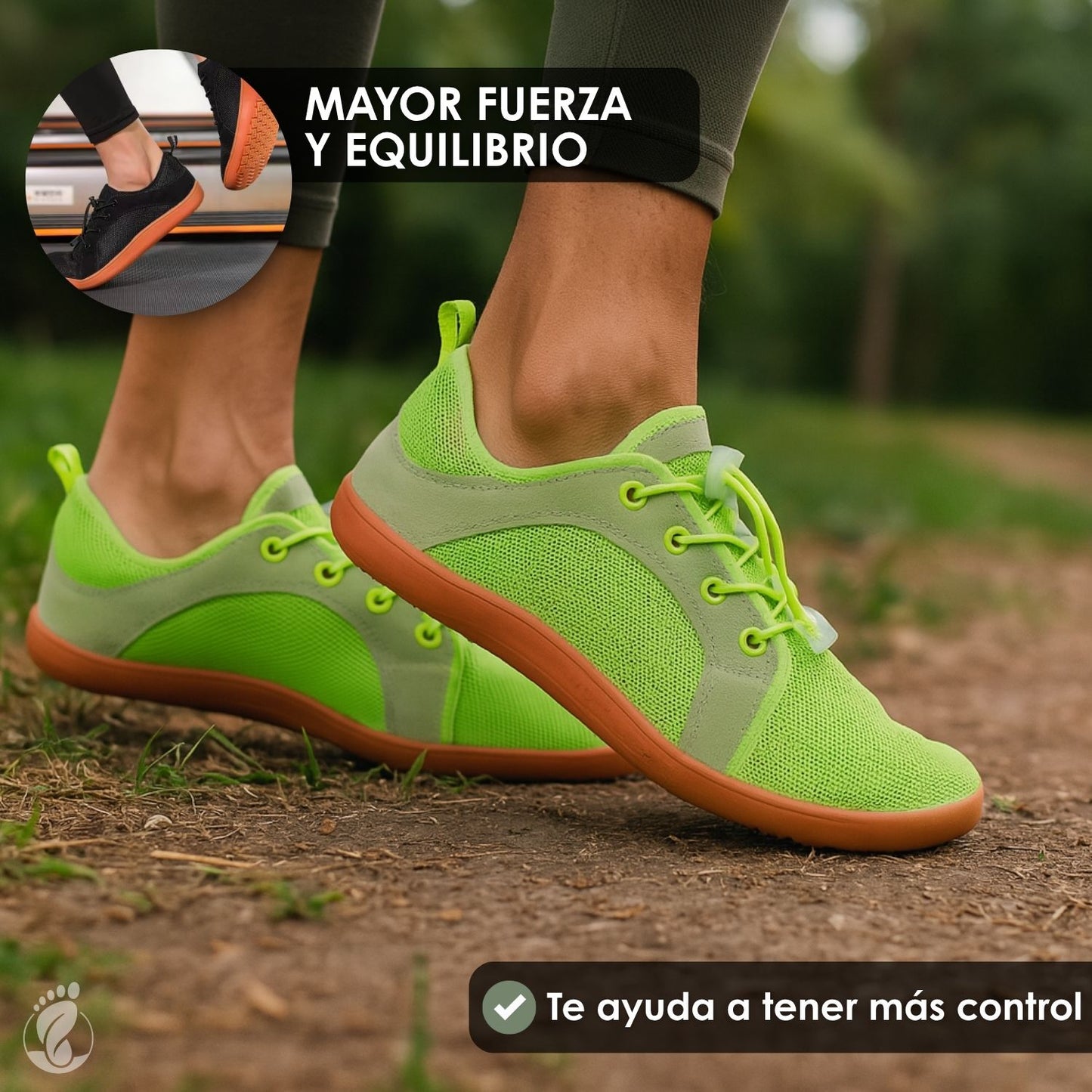 Raíz Activa – Zapatos Estilo Barefoot para Hombre – Diseño Ancho, Antideslizante y Flexible