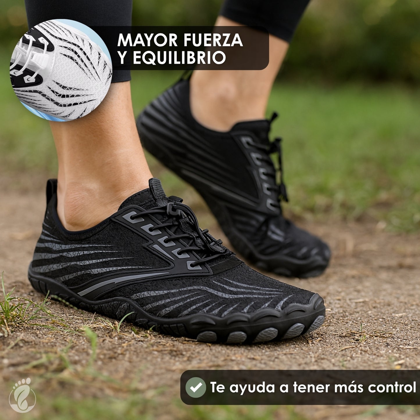 Senda Tacto – Zapatos Barefoot (Unisex) – Elástico – Minimalista – Ágil