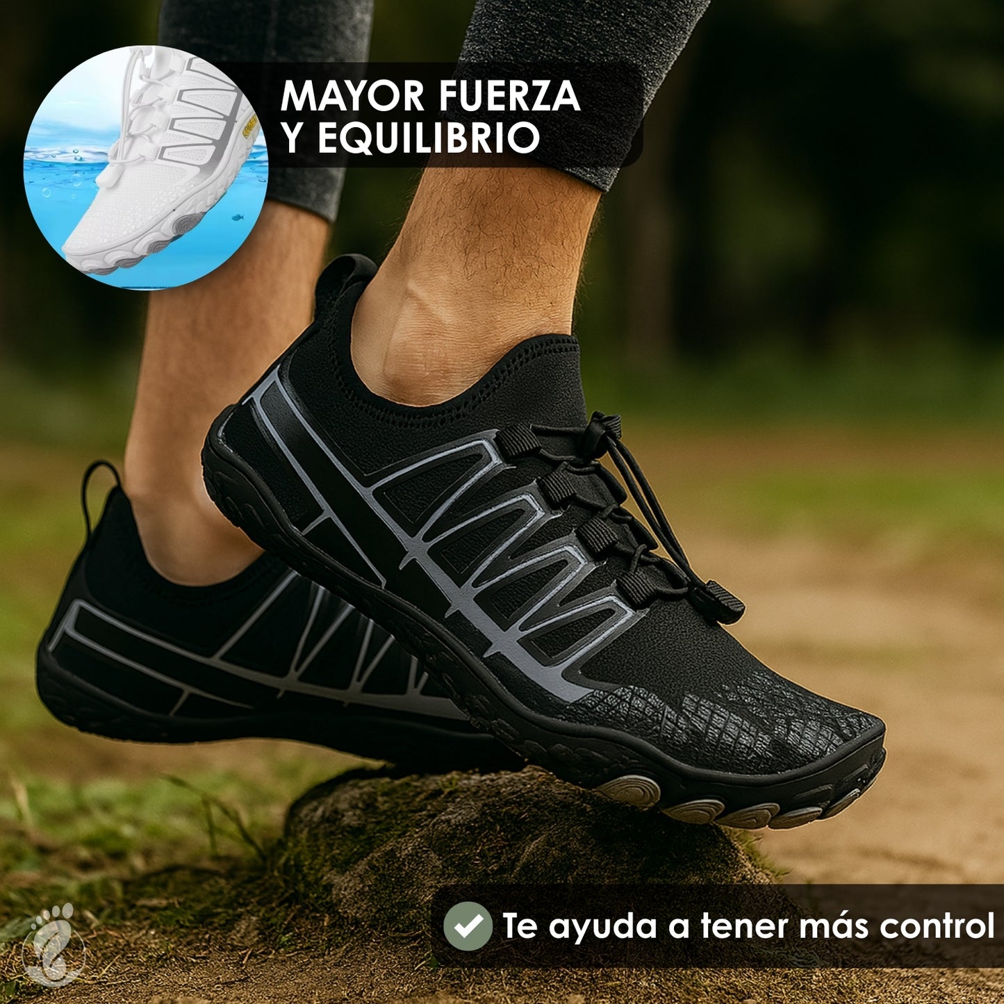 Zenda Claro – Zapatos Barefoot (Unisex) – Flexible – Ligero – Natural