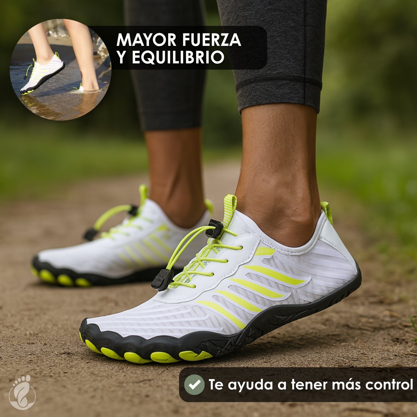 Paso Vivo – Zapatos Barefoot (Unisex) – Ligero – Flexible