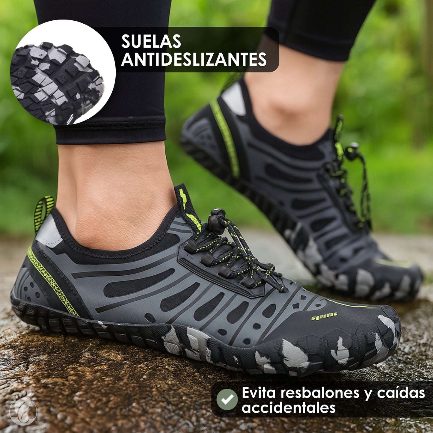 Paso Libre – Zapatos Barefoot (Unisex) – Antideslizantes – Flexibles – Resistentes