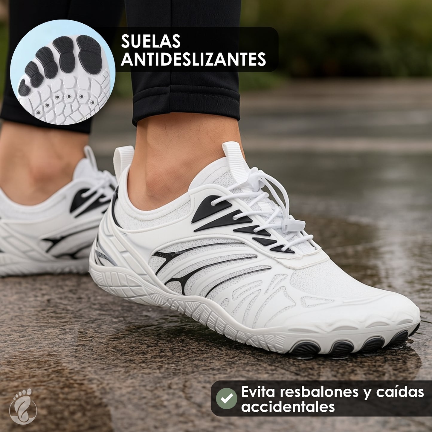 Zenda Claro – Zapatos Barefoot (Unisex) – Flexible – Ligero – Atemporal