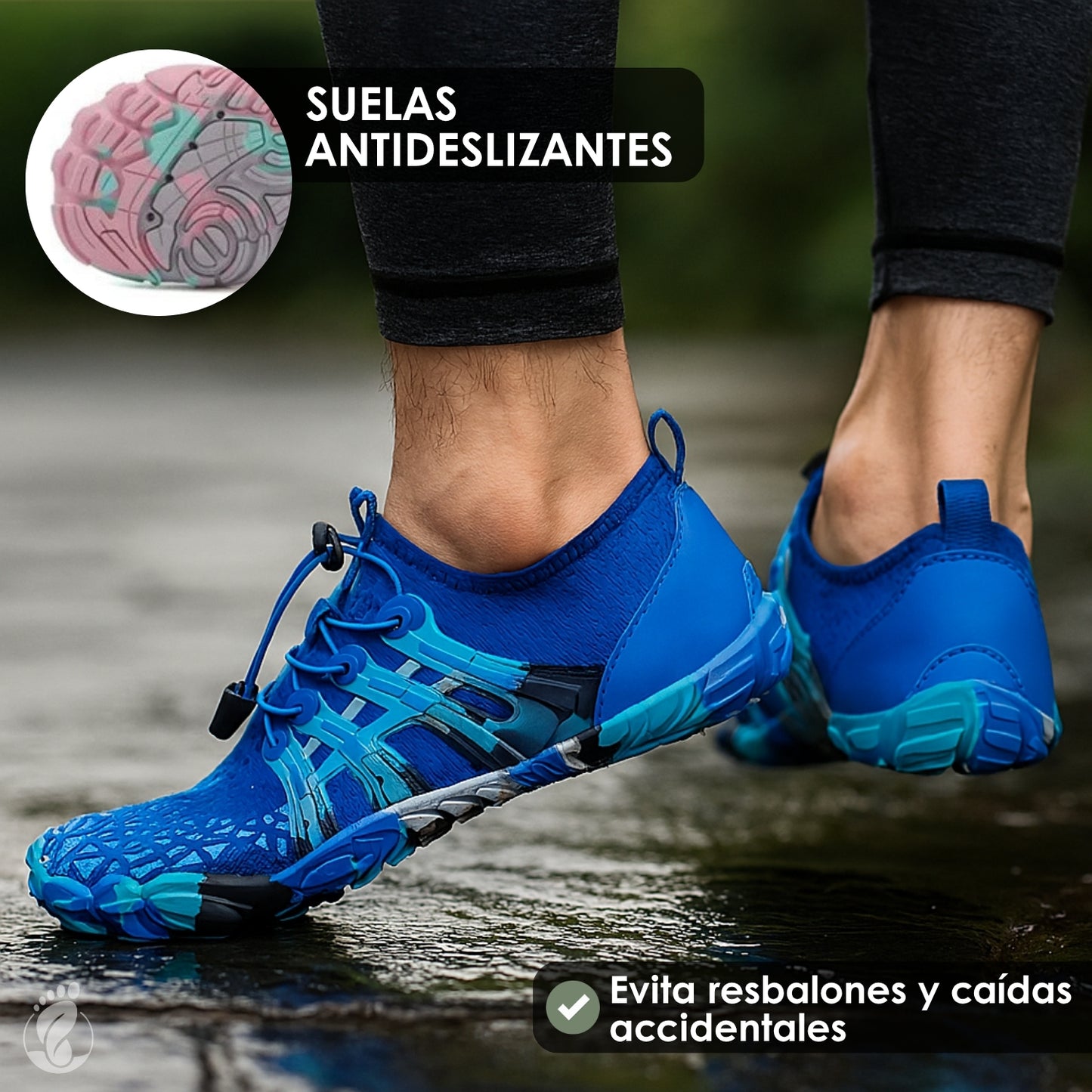 Andara Sereno – Zapatos Barefoot (Unisex) – Ligero – Flexible – Natural
