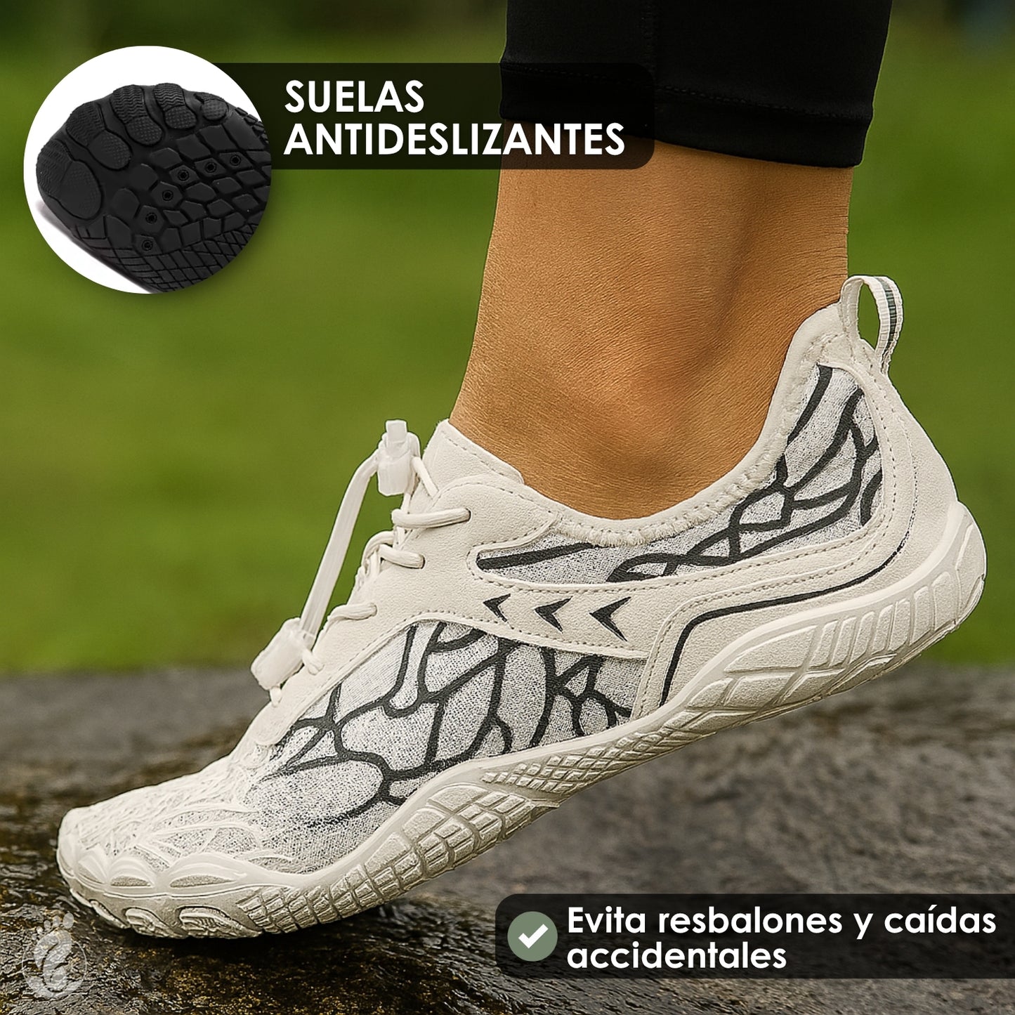 Brava Claro – Zapatos Estilo Barefoot Unisex – Diseño Flexible, Ligero y Dinámico