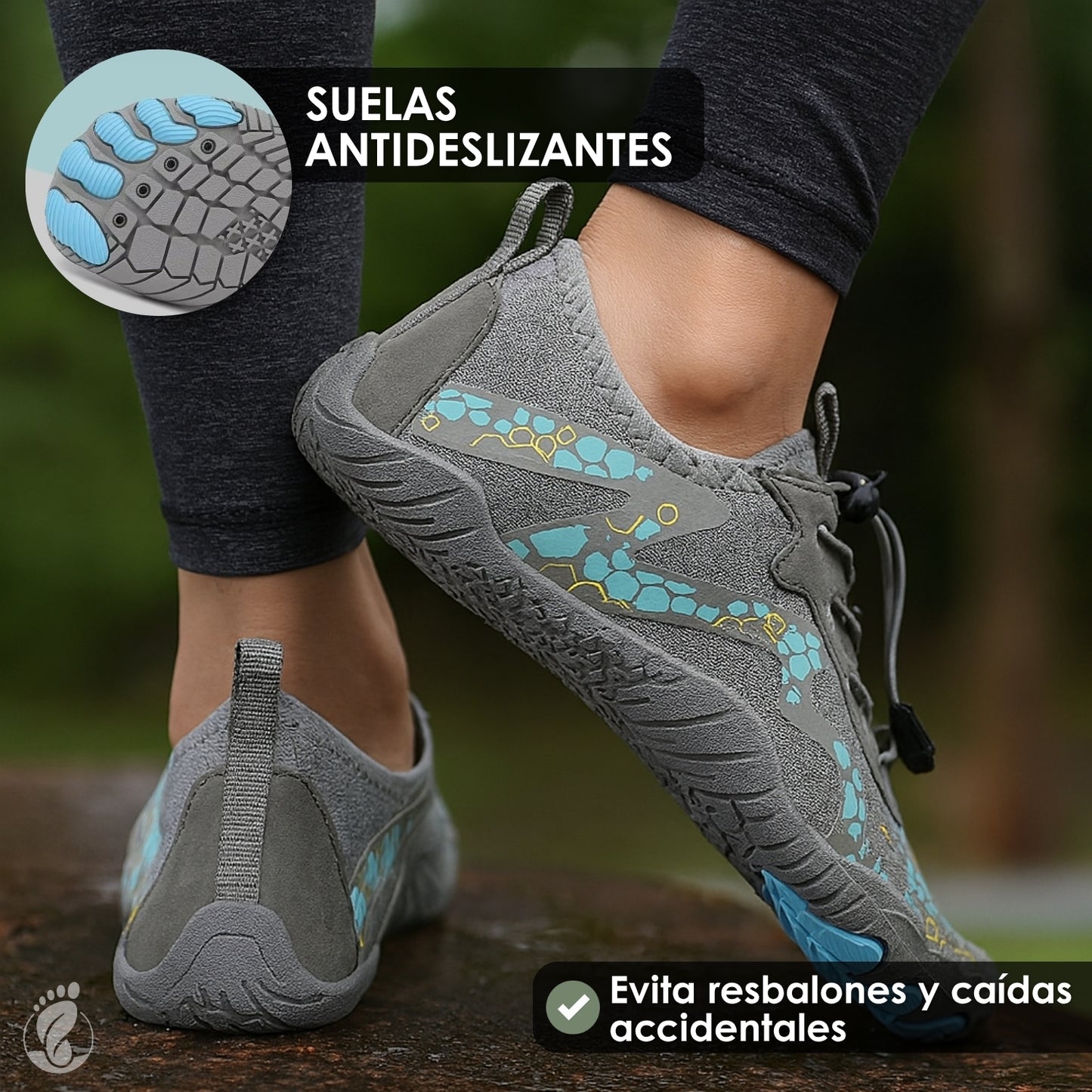 Errante Claro – Zapatos Estilo Barefoot Unisex – Diseño Flexible, Transpirable y Ergonómico