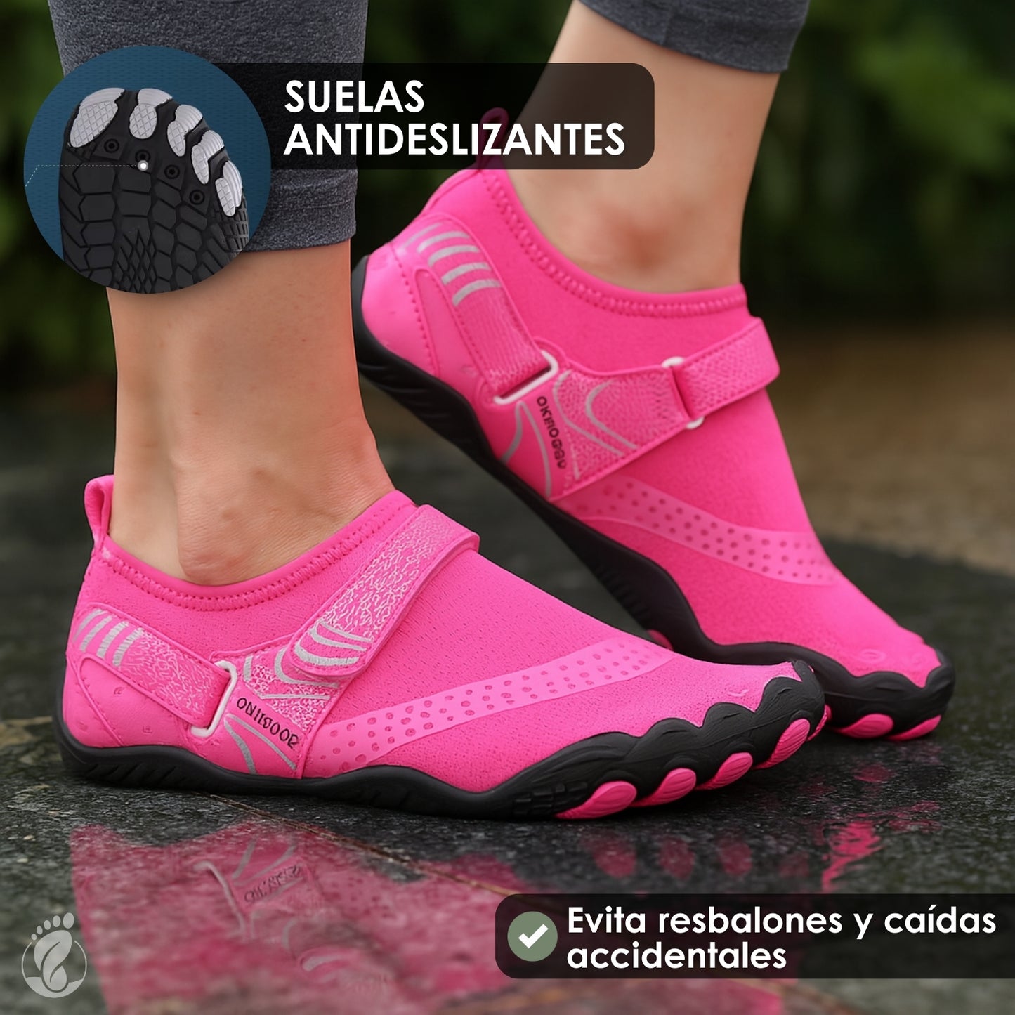 Terra Flux – Zapatos Barefoot (Unisex) – Ligeros – Antideslizantes – Flexibles