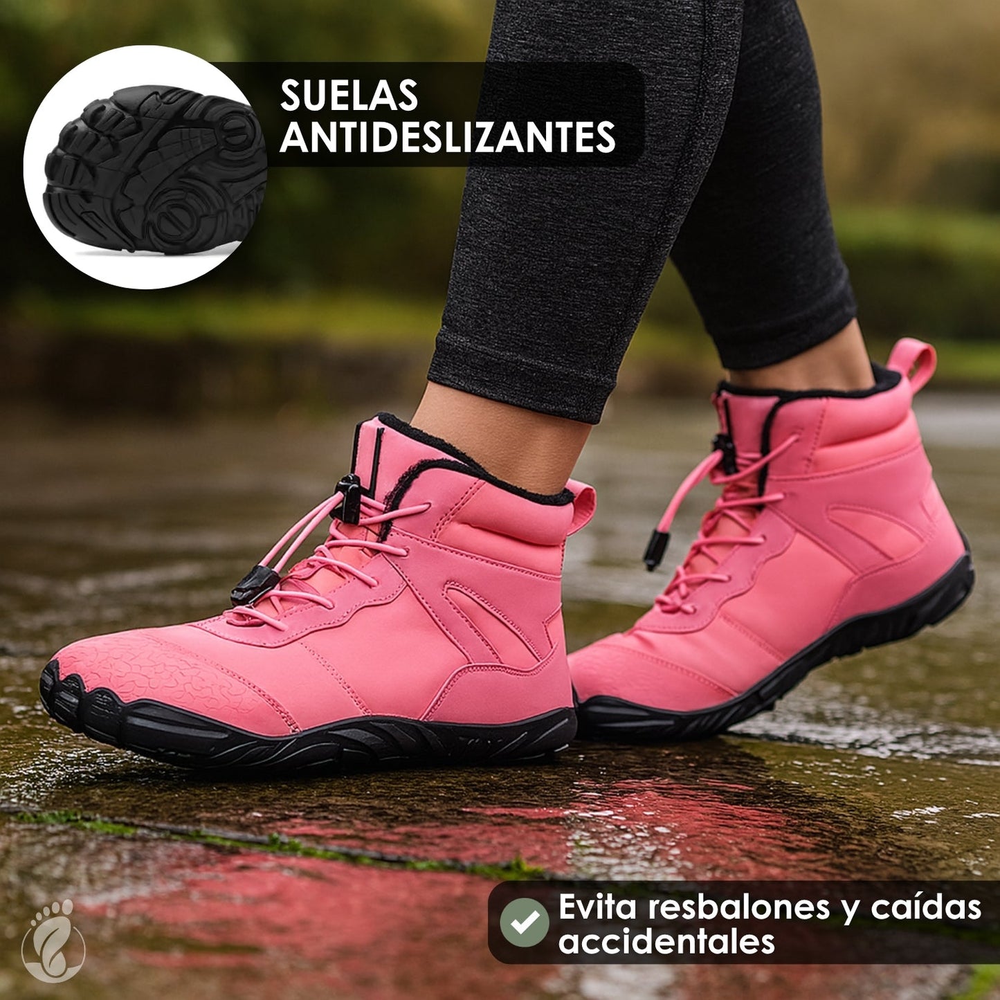 Zenda Claro – Zapatos Barefoot (Unisex) – Cálido – Flexible – Antideslizante