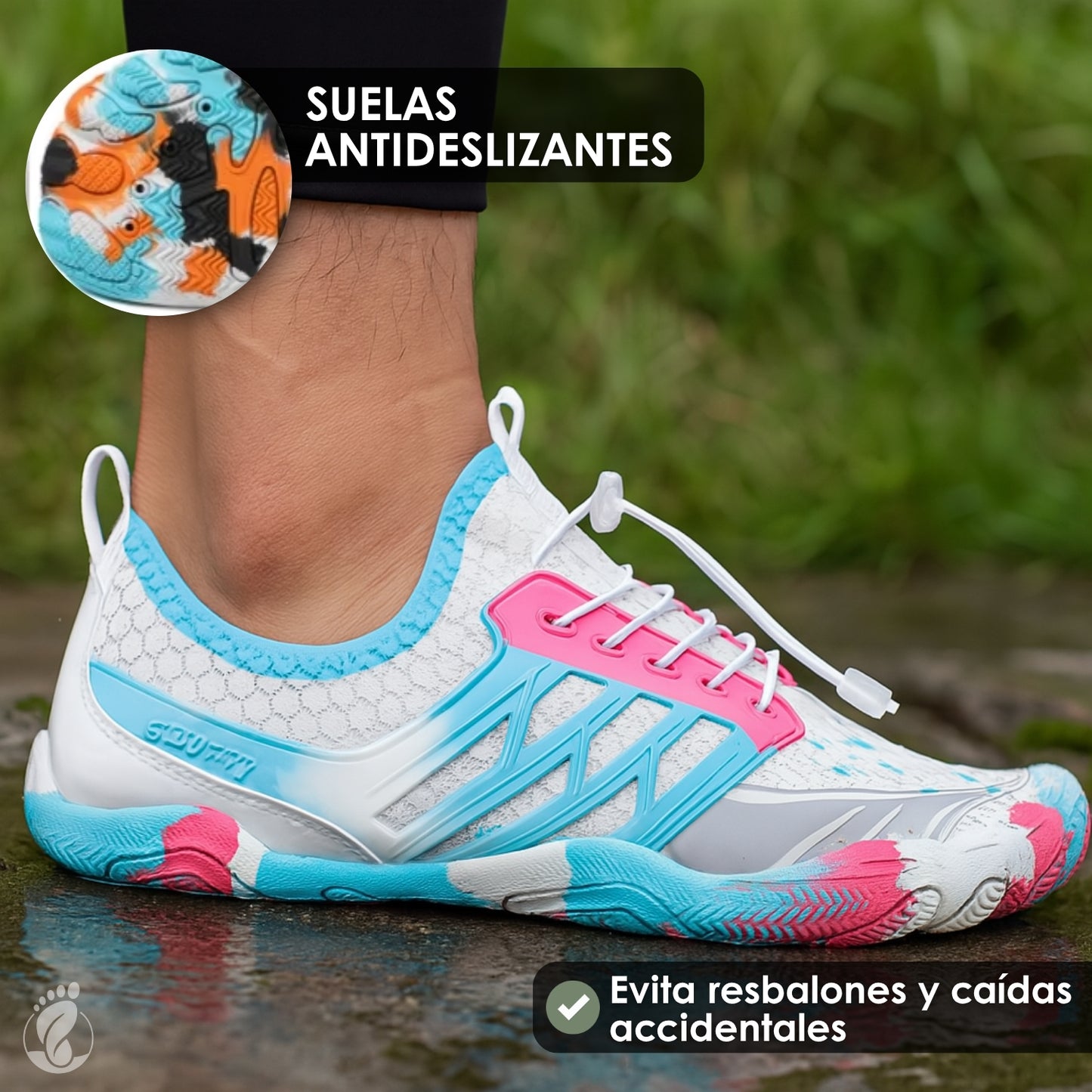 Erran Tacto – Zapatos Barefoot (Unisex) – Ligeros – Flexibles – Ergonómicos
