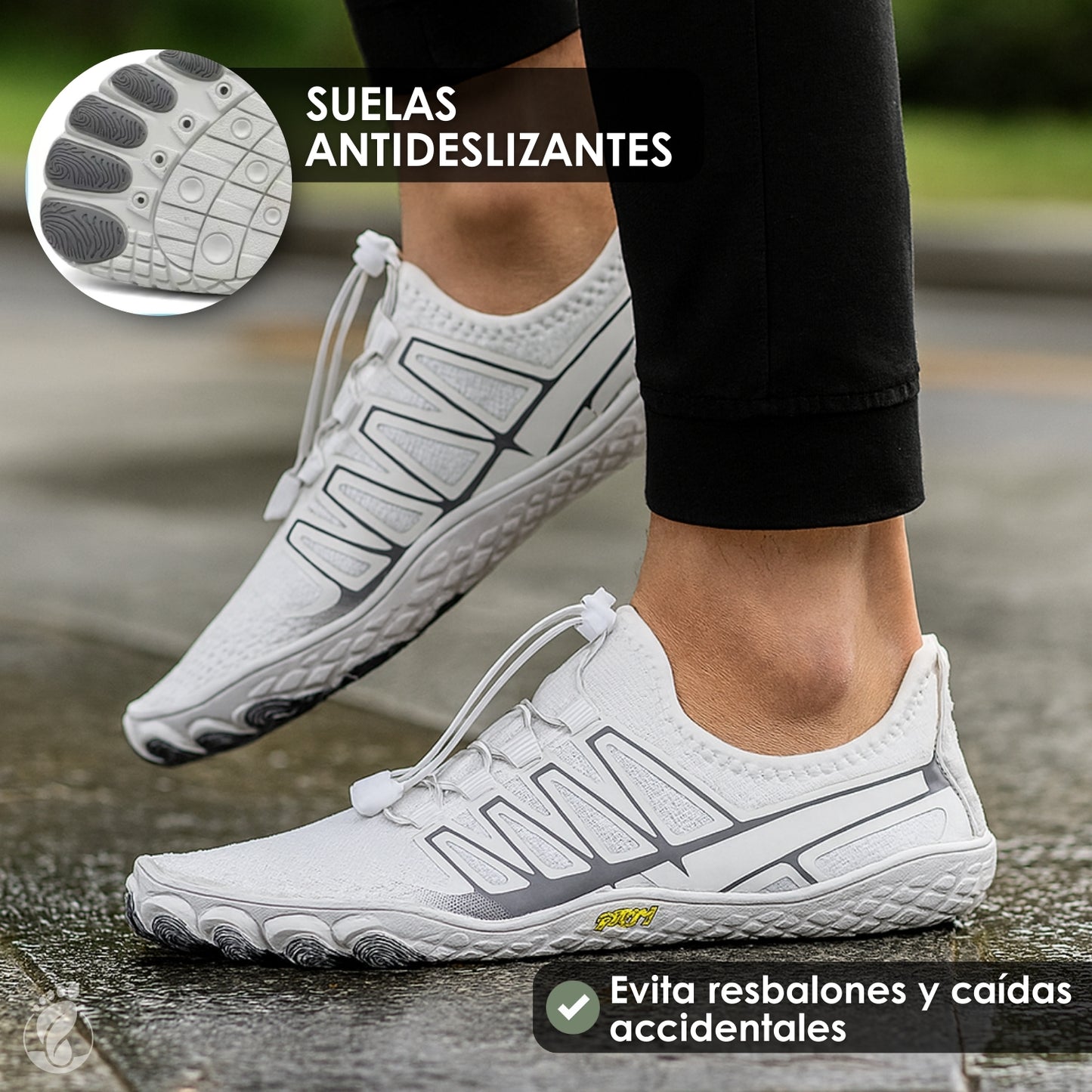 Zenda Claro – Zapatos Barefoot (Unisex) – Flexible – Ligero – Natural
