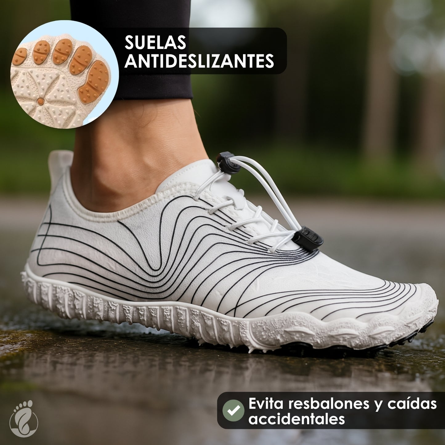 Senda Claro – Zapatos Barefoot (Unisex) – Ligero – Flexible – Cómodo