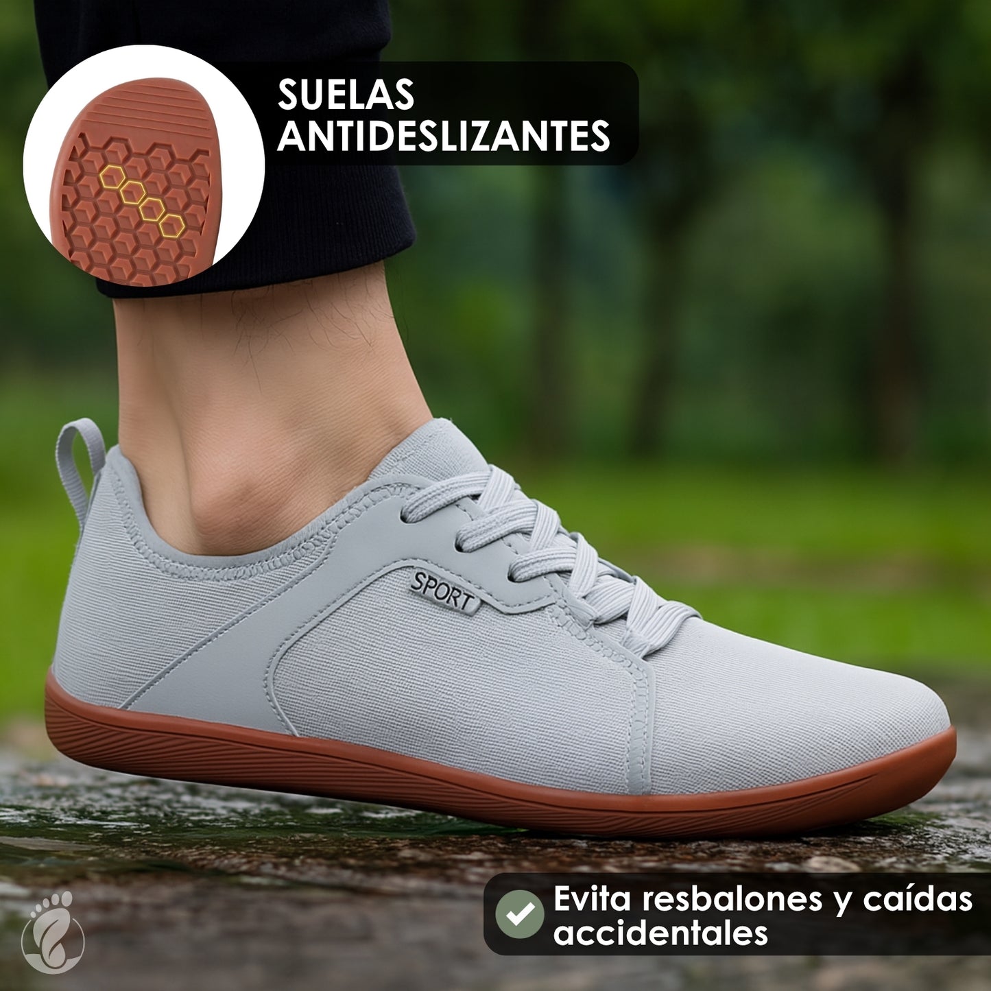 Eje Natural – Zapatos Barefoot (Unisex) – Flexibles – Ligeros – Estables