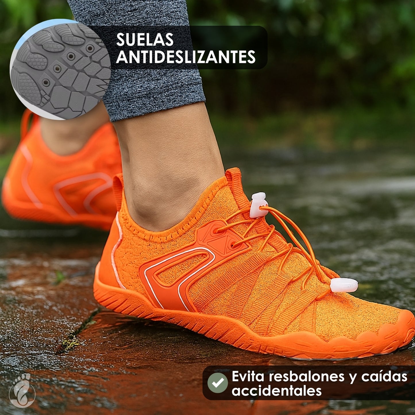 Erran Ligero – Zapatos Barefoot (Unisex) – Elásticos – Antideslizantes – Transpirables