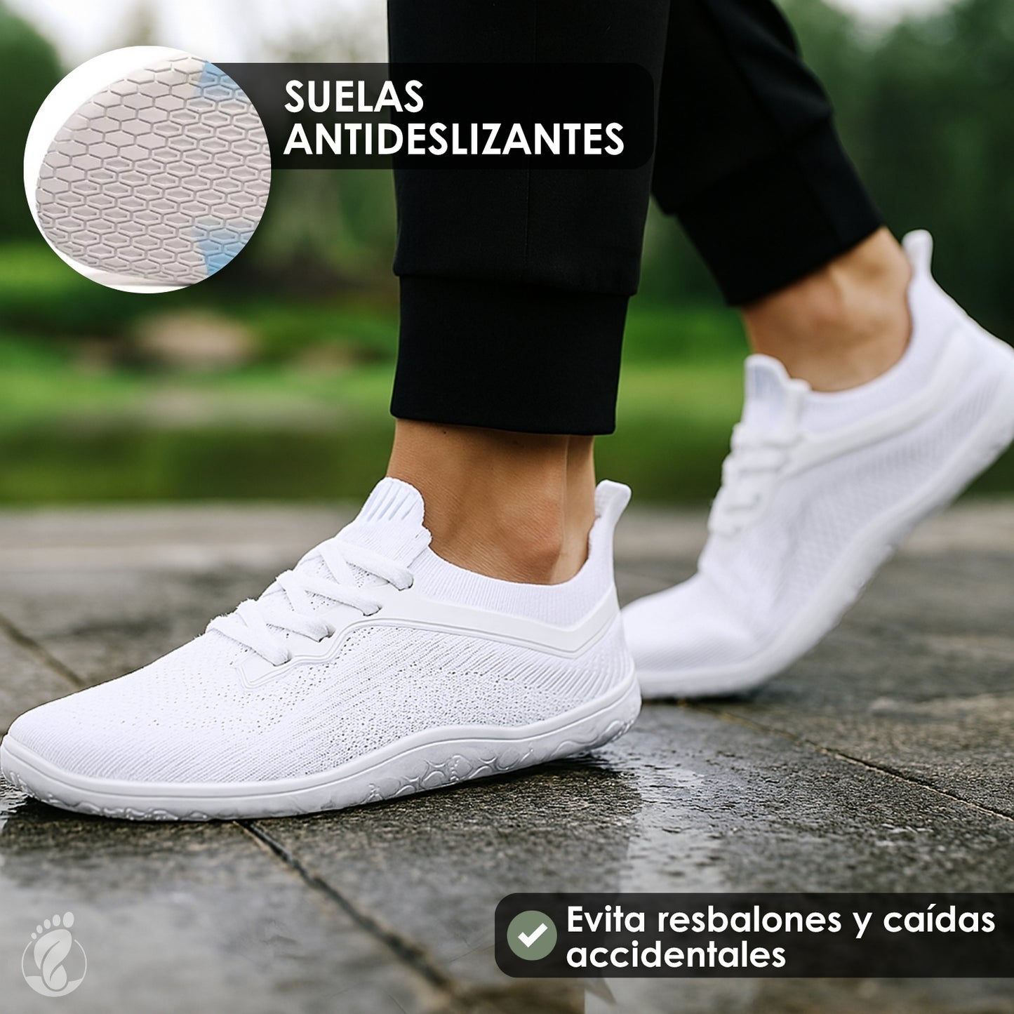 Andara Claro – Zapatos Barefoot (Unisex) – Flexible – Transpirable – Ligero