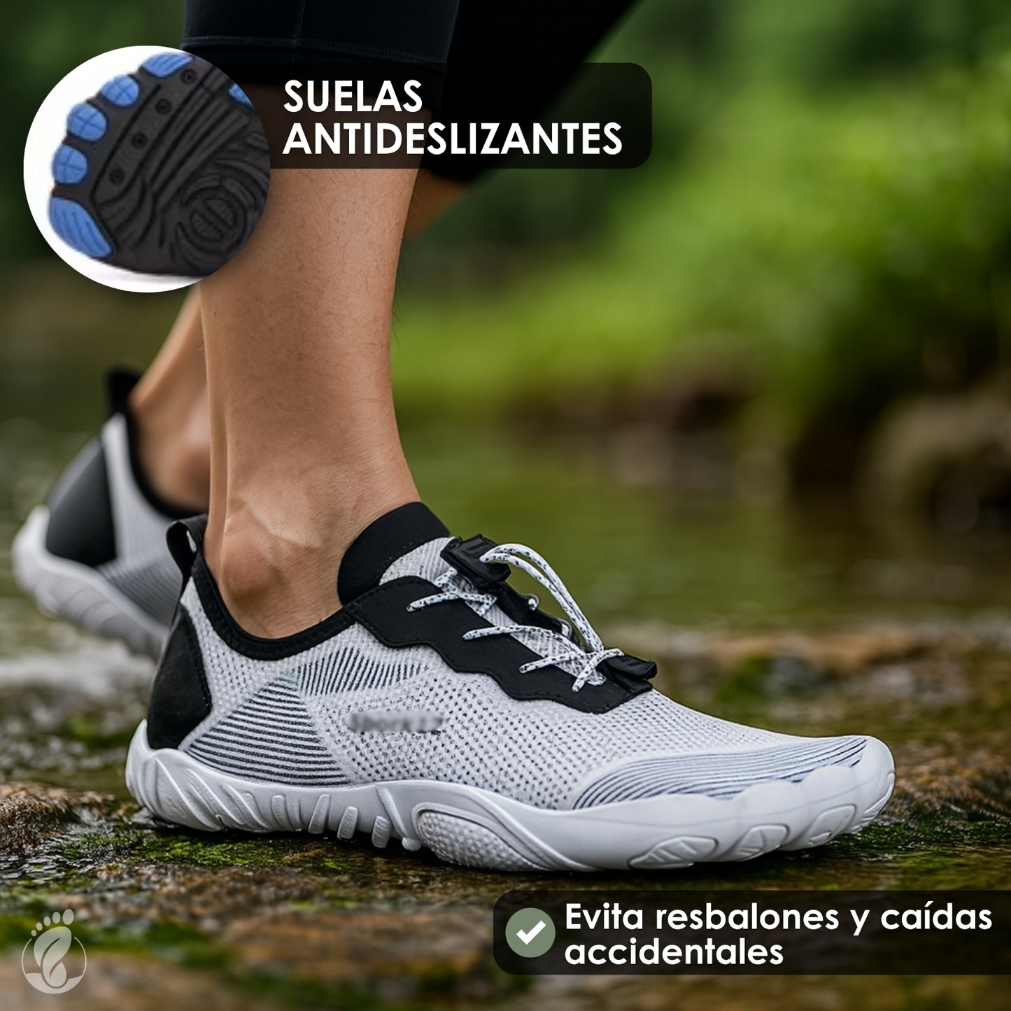 Erran Claro – Zapatos Barefoot (Unisex) – Flexibles – Ligeros – Naturales