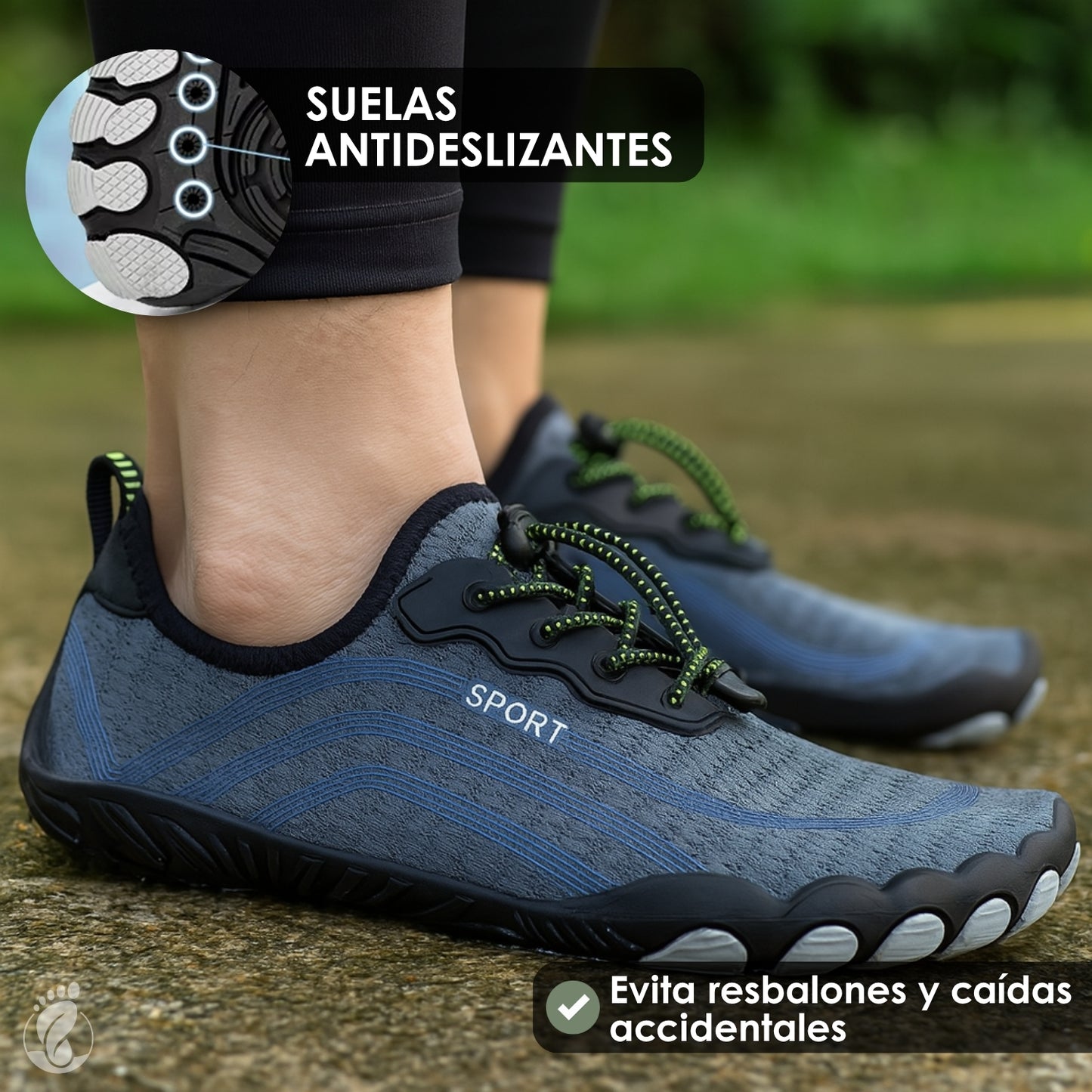Raíz Sereno – Zapatos Estilo Barefoot Unisex – Diseño Estable, Minimalista y Cómodo