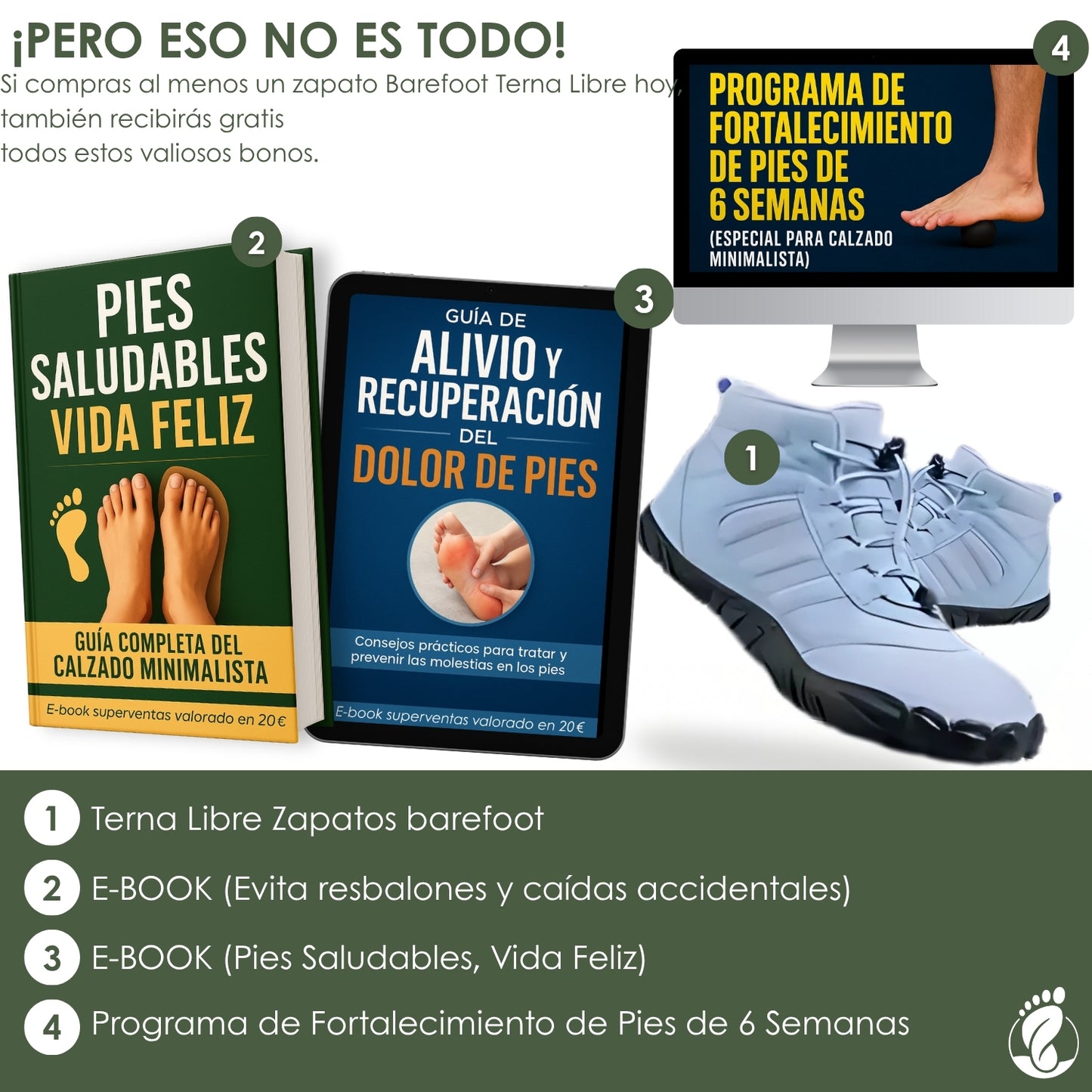Terna Libre – Zapatos Estilo Barefoot para Hombre – Diseño Resistente, Cálido y Amplio
