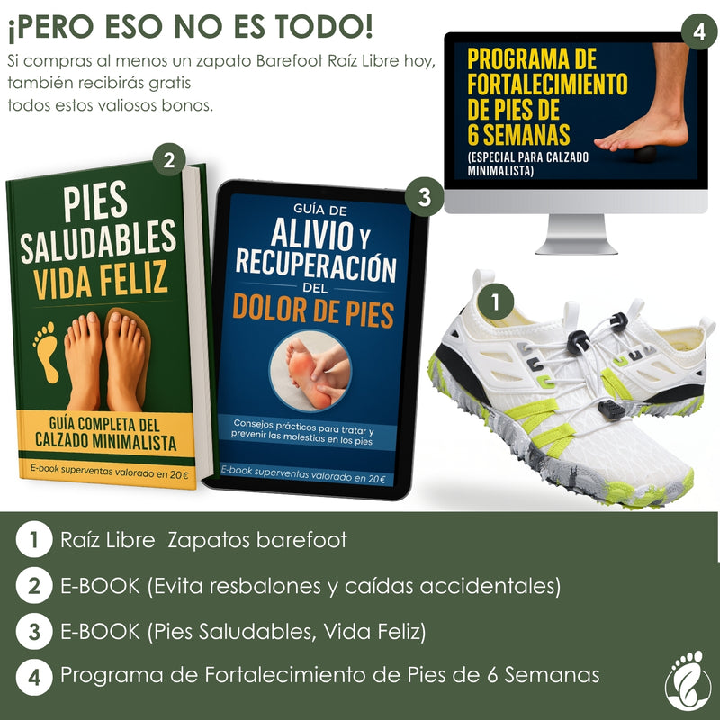 Raíz Libre – Zapatos Estilo Barefoot Unisex – Diseño Ligero, Flexible y Natural