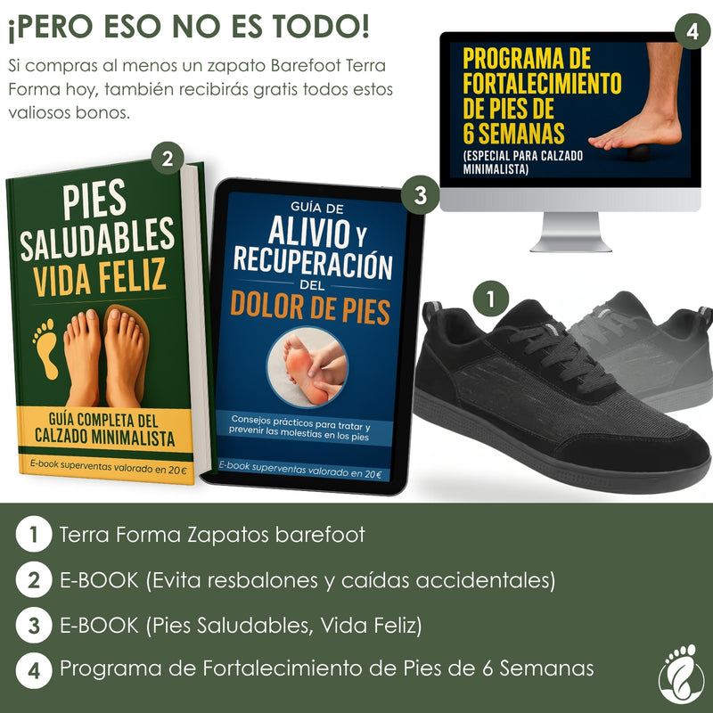 Terra Forma – Zapatos Estilo Barefoot Unisex – Diseño Flexible, Transpirable y Estable