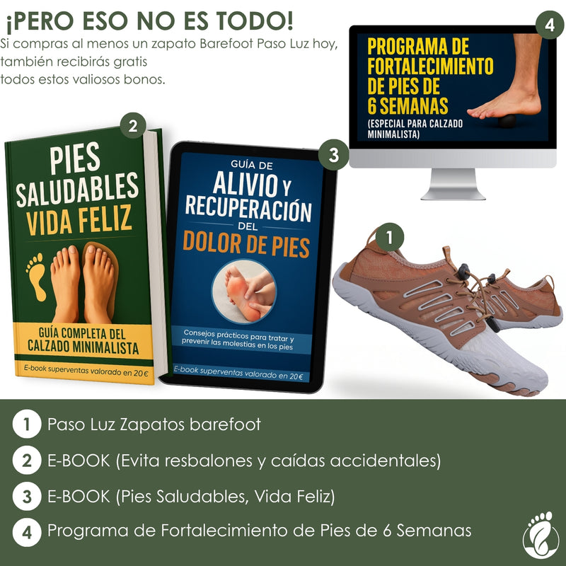 Paso Luz – Zapatos Estilo Barefoot Unisex – Diseño Ligero y Flexible