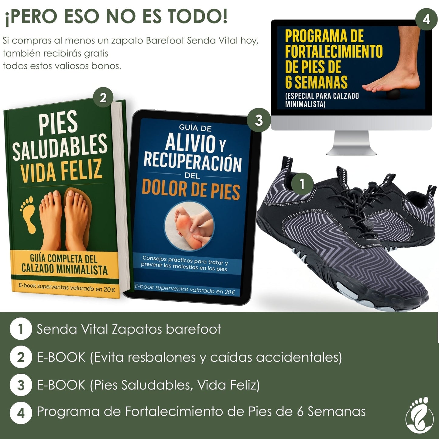 Calzado Minimalista Unisex – Modelo Senda Vital – Cómodo, Adaptable y Flexible