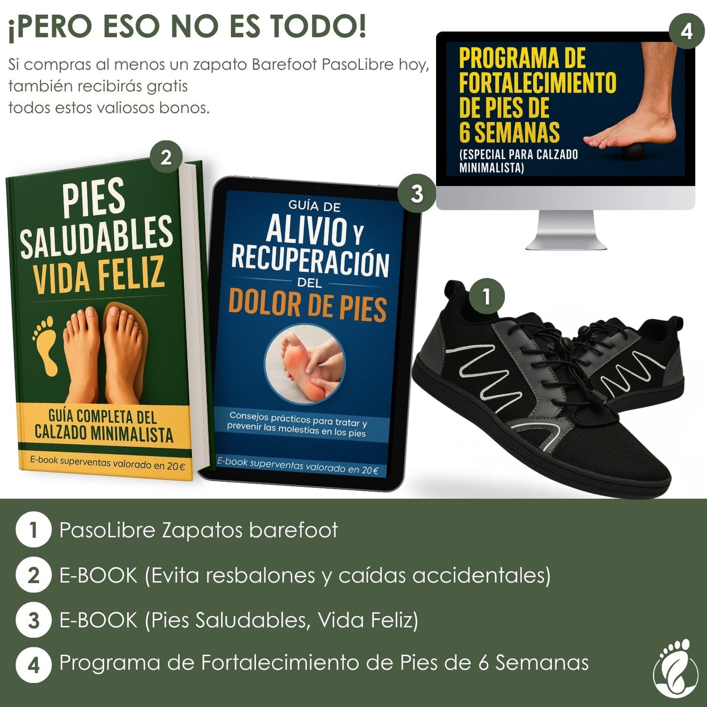 Calzado Minimalista – Modelo PasoLibre – Ancho, Transpirable y Resistente