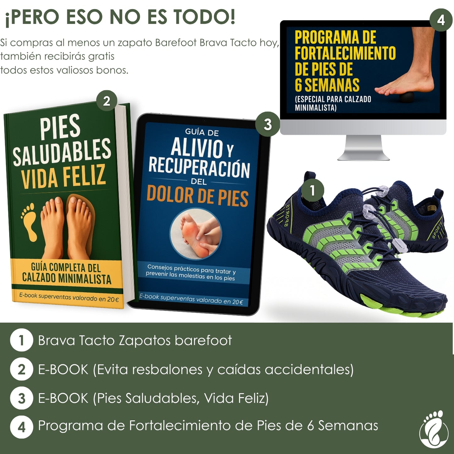 Brava Tacto – Zapatos Estilo Barefoot Unisex – Diseño Flexible, Estable y Ultraligero