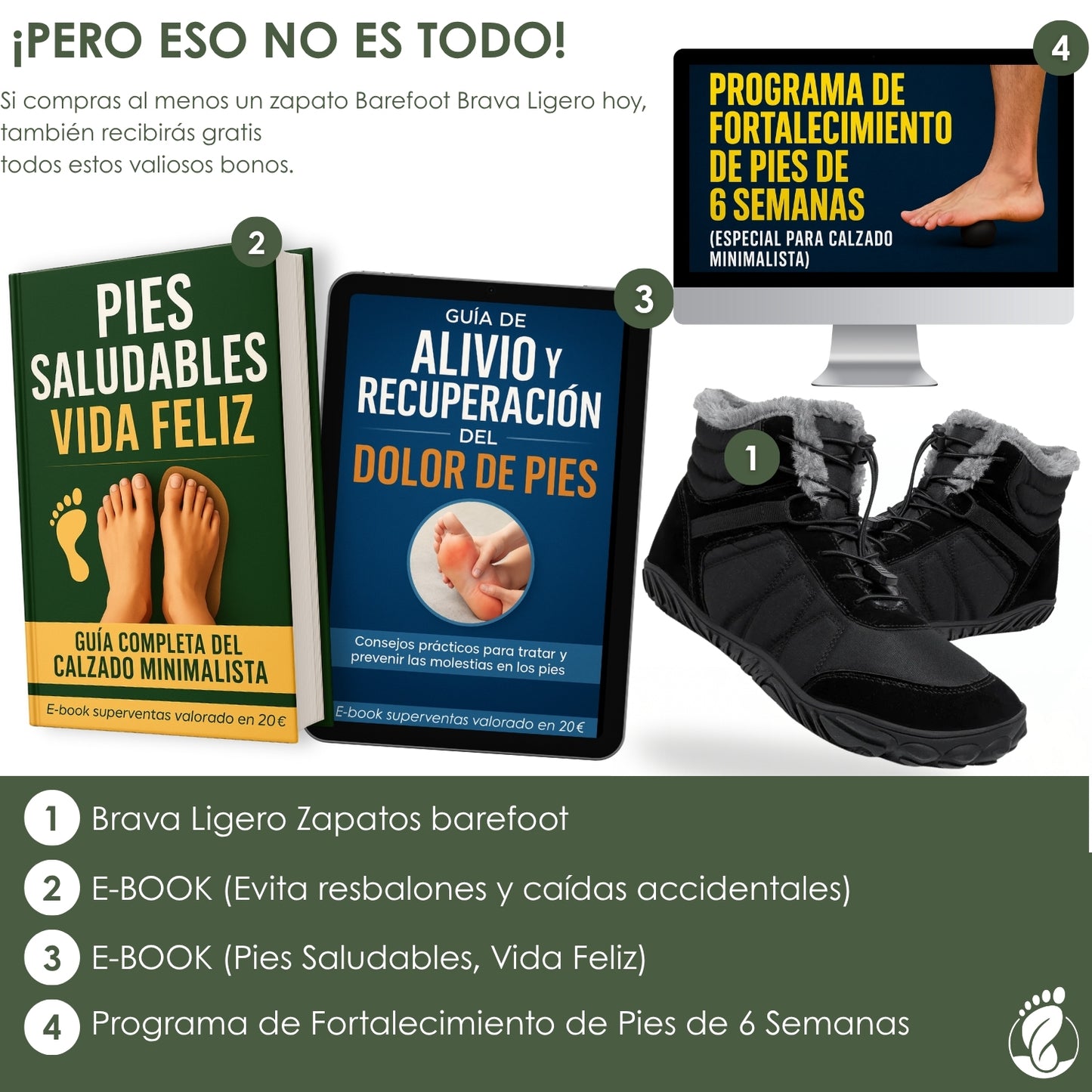 Brava Ligero – Zapatos Estilo Barefoot Unisex – Diseño Transpirable, Elástico y Versátil