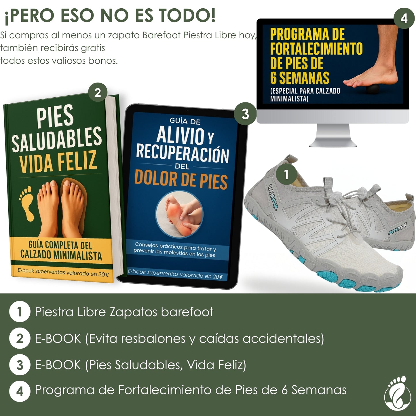 Piestra Libre – Zapatos Barefoot (Unisex) – Ultraligeros – Flexibles – Estables