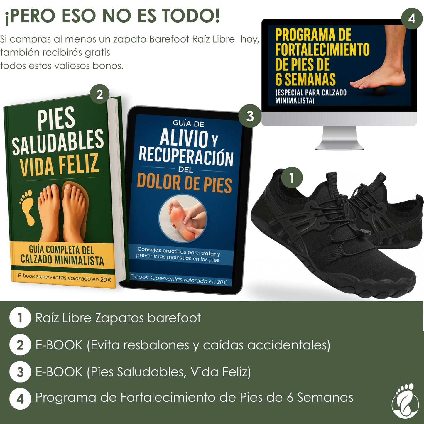 Raíz Libre – Zapatos Estilo Barefoot Unisex – Diseño Flexible, Ligero y Transpirable