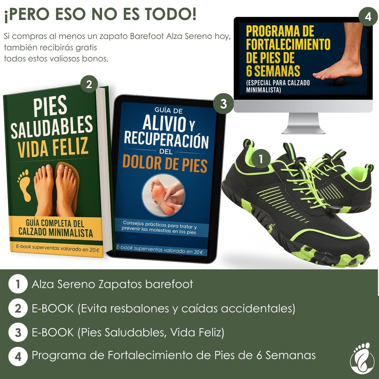 Calzado Minimalista Unisex – Modelo Alza Sereno – Liviano, Estable y Natural