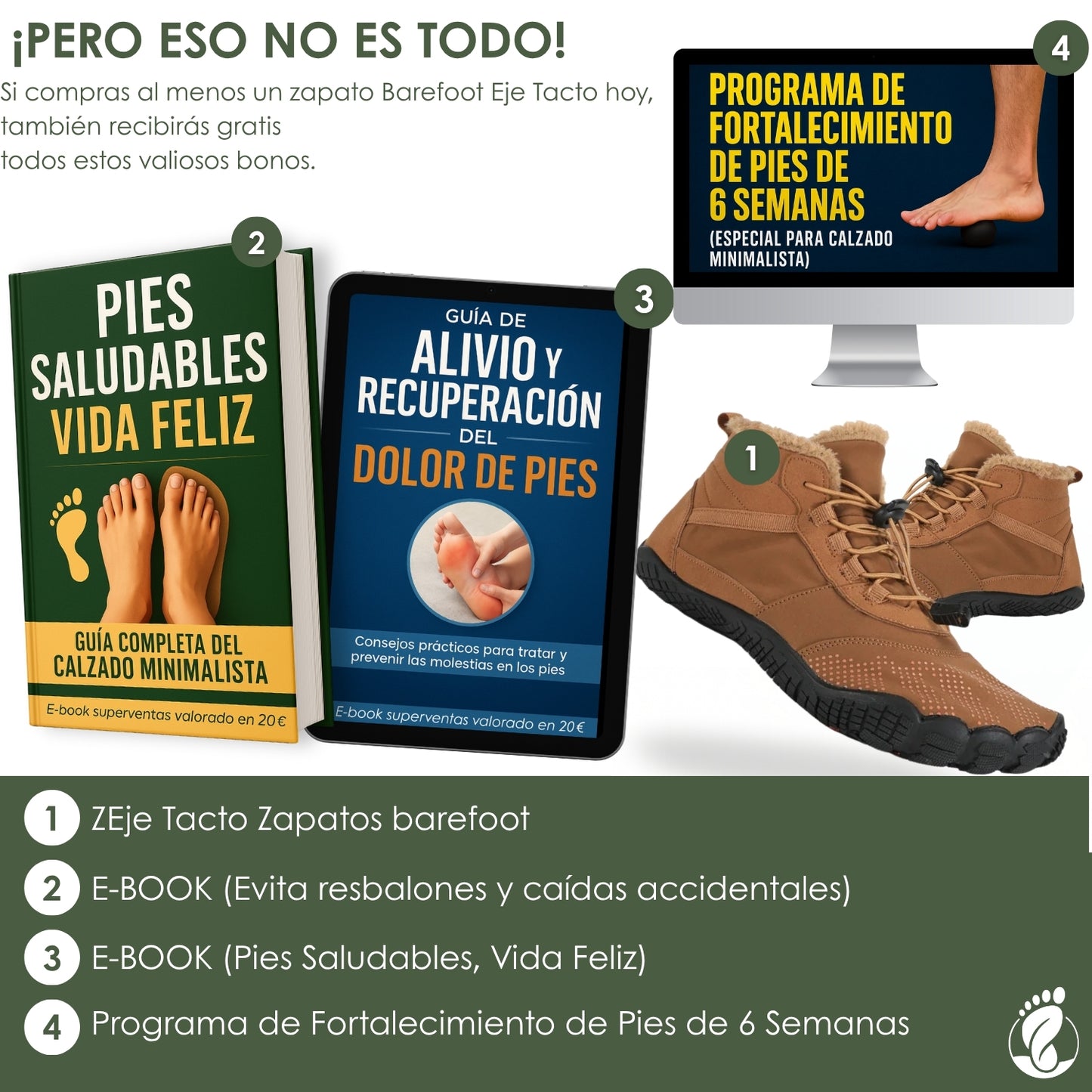 Eje Tacto – Zapatos Barefoot (Unisex) – Minimalista – Cómodo – Resistente