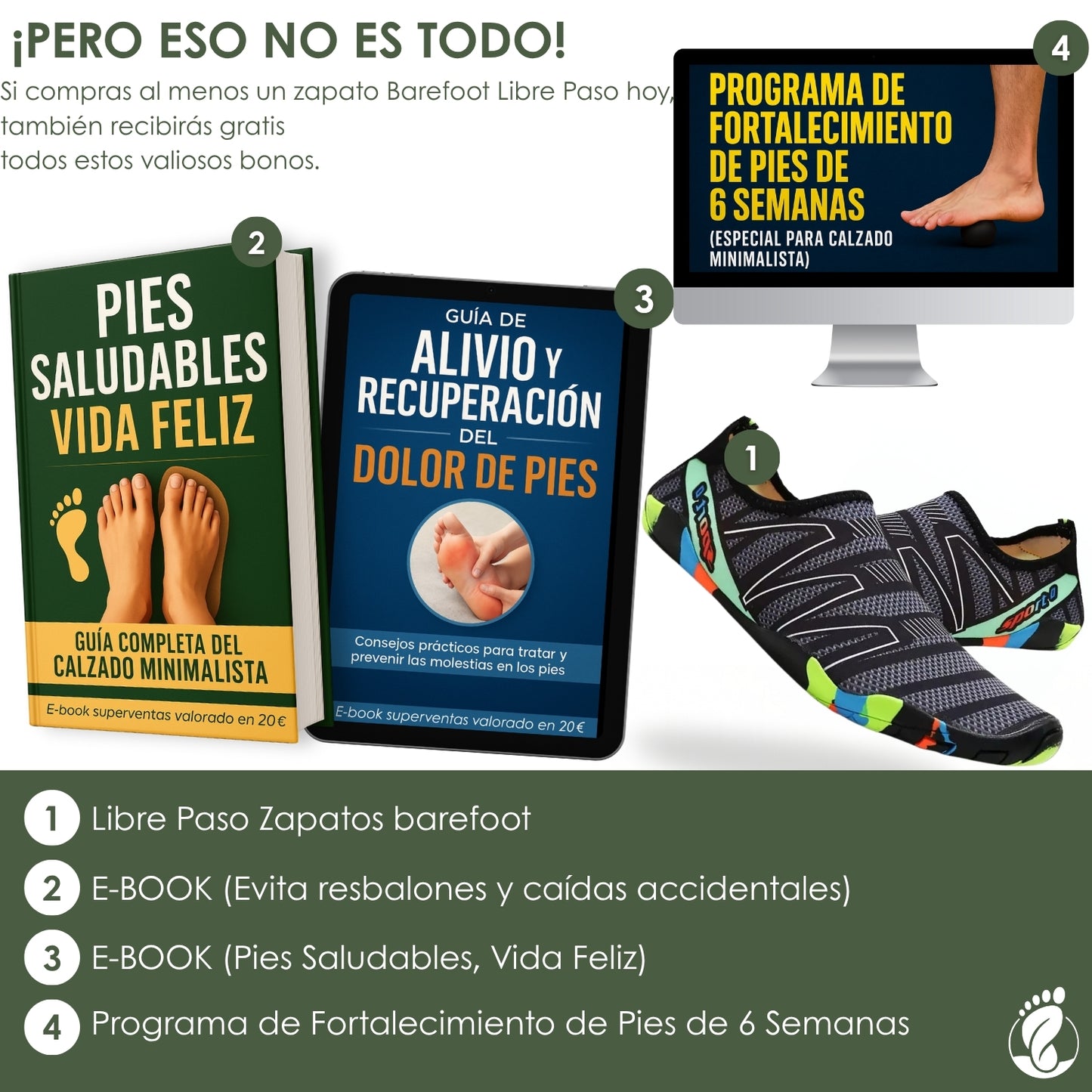 Libre Paso – Zapatos Barefoot (Unisex) – Transpirables – Ligeros – Flexibles