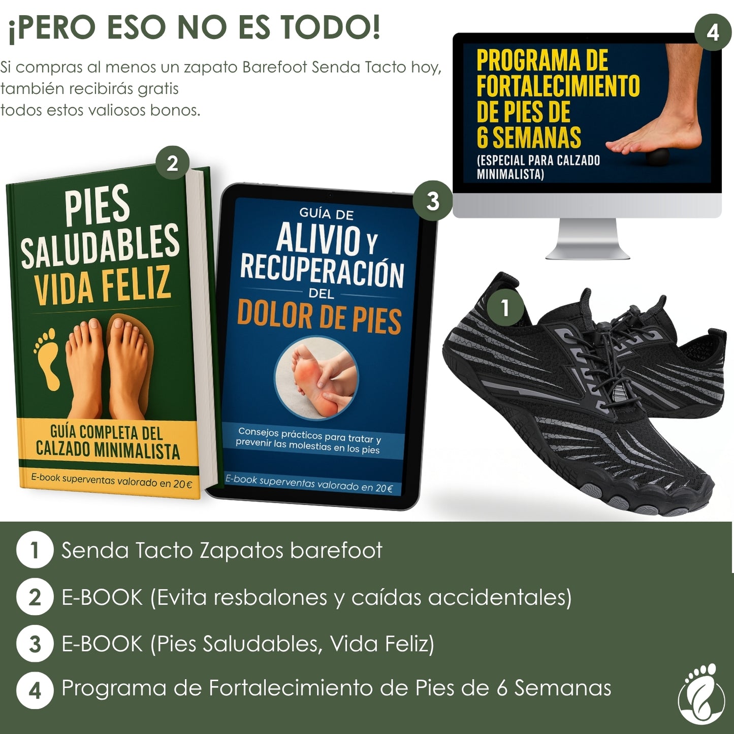 Senda Tacto – Zapatos Barefoot (Unisex) – Elástico – Minimalista – Ágil