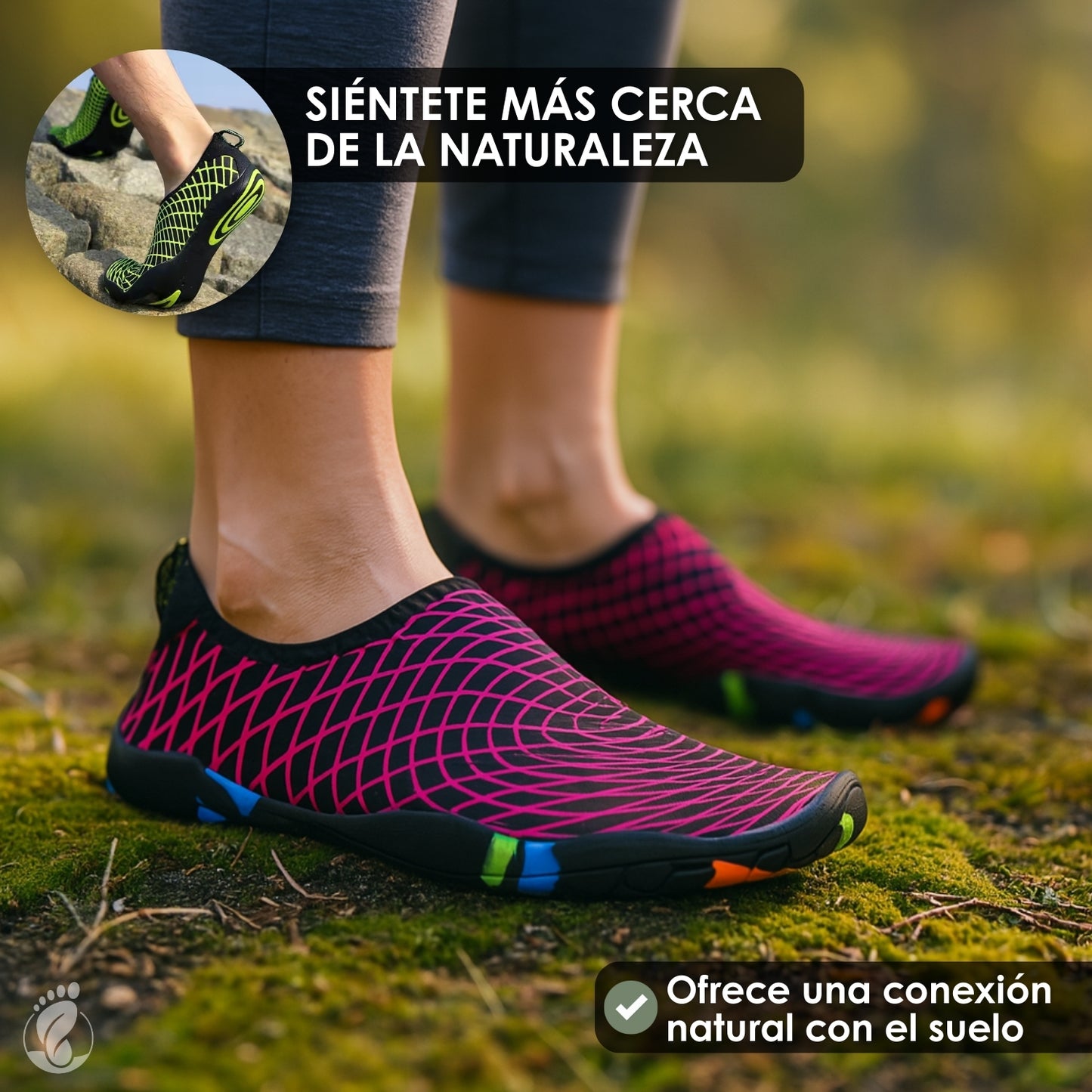 Paso Libre – Zapatos Barefoot (Unisex) – Ligeros – Flexibles – Transpirables