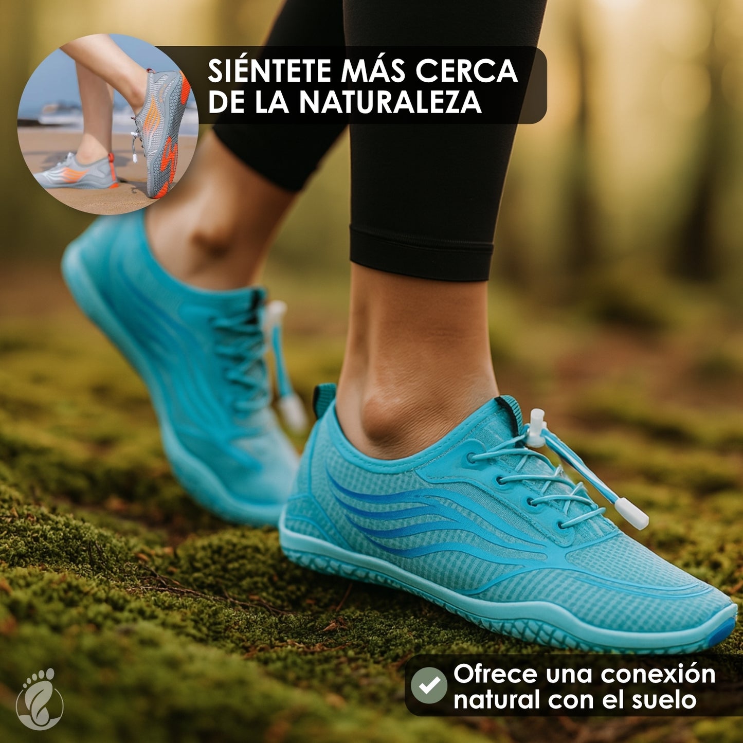Erranza Ligera – Zapatos Barefoot (Unisex) – Flexible – Natural – Estable