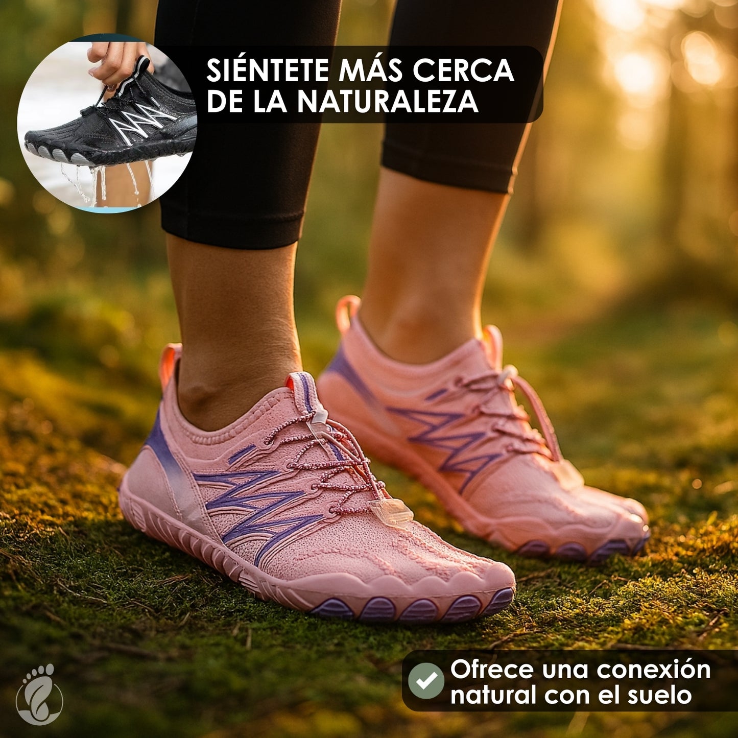 Piesuelo – Zapatos Estilo Barefoot Unisex – Diseño Ligero, Estable y Flexible