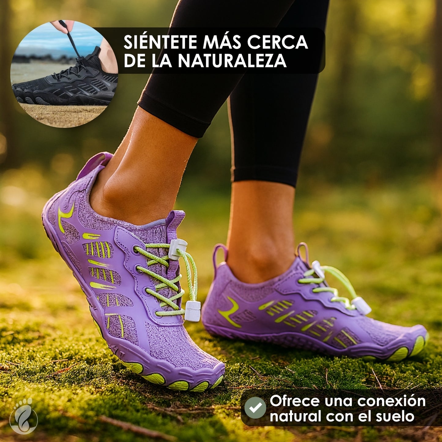 Eje Sutil – Zapatos Estilo Barefoot Unisex – Diseño Armónico, Liviano y Preciso