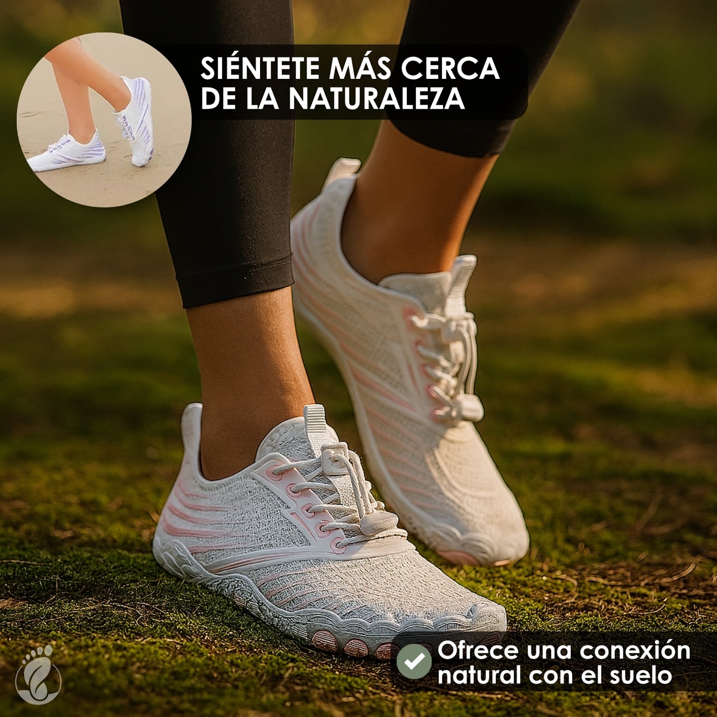 Senda Tacto – Zapatos Barefoot (Unisex) – Elástico – Minimalista – Ágil