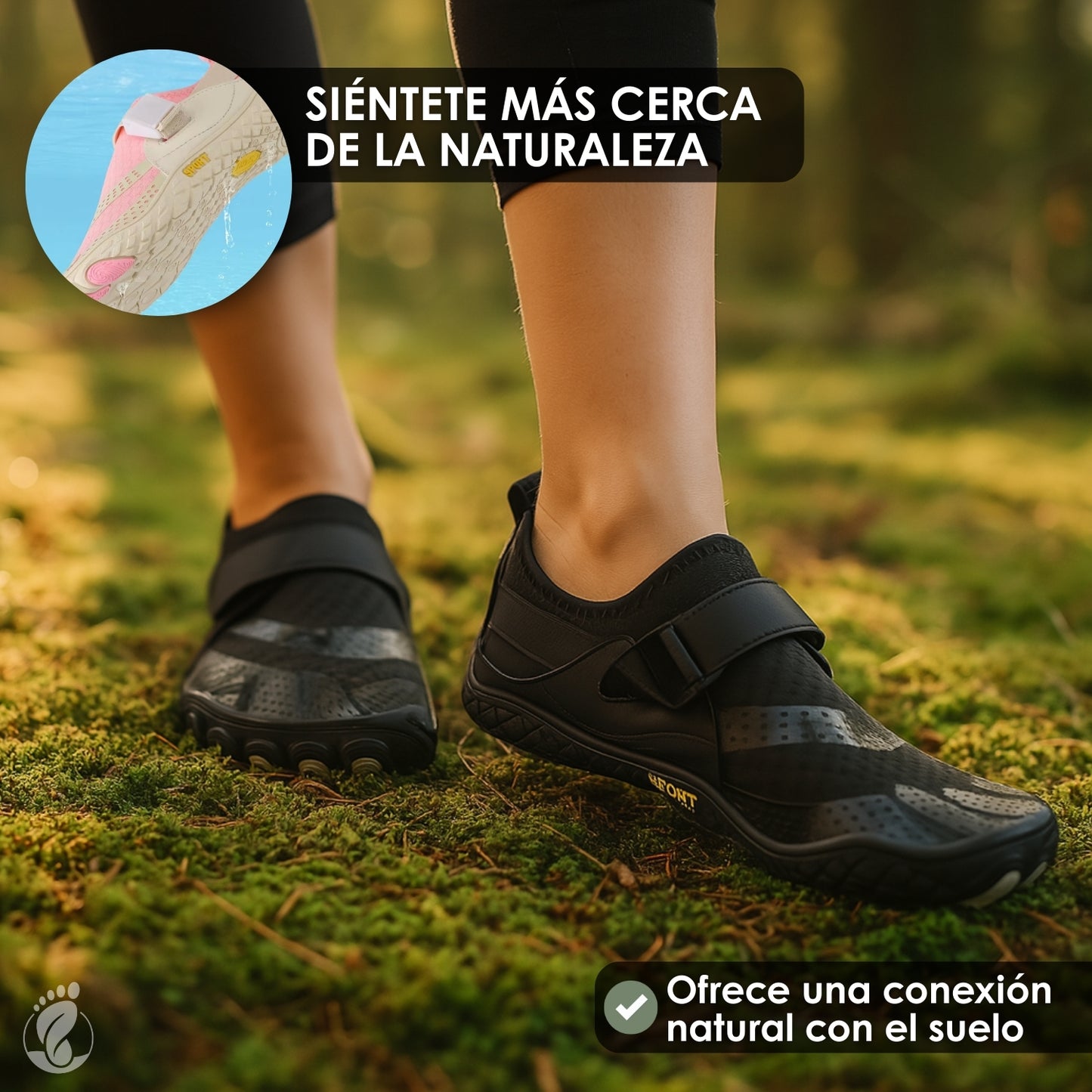Paso Libre – Zapatos Barefoot (Unisex) – Ligeros – Flexibles – Estables