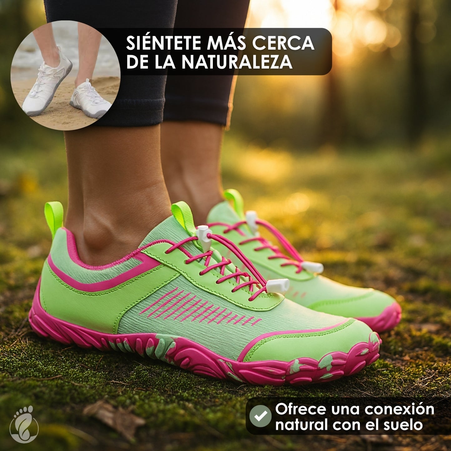 Alza Sereno – Zapatos Estilo Barefoot Unisex – Diseño Liviano, Estable y Natural
