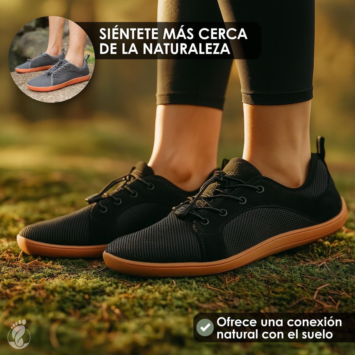Raíz Activa – Zapatos Estilo Barefoot – Diseño Ancho, Flexible y Antideslizante