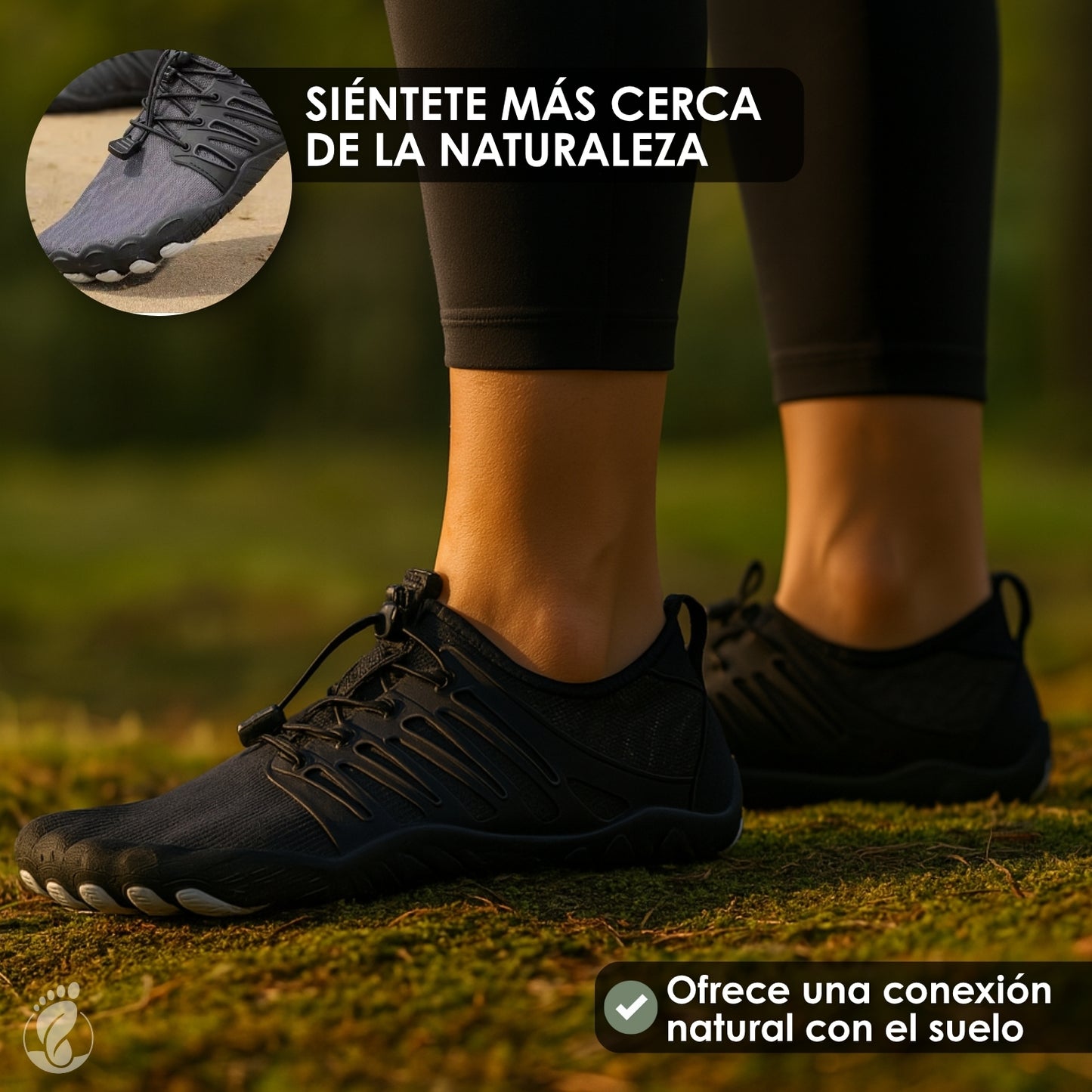 Paso Luz – Zapatos Barefoot (Unisex) – Ligeros – Flexibles