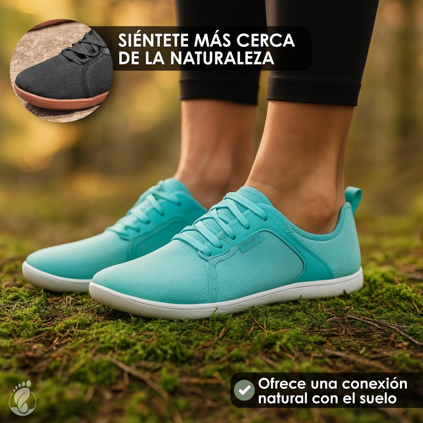 Eje Natural – Zapatos Estilo Barefoot Unisex – Diseño Flexible, Ligero y Estable